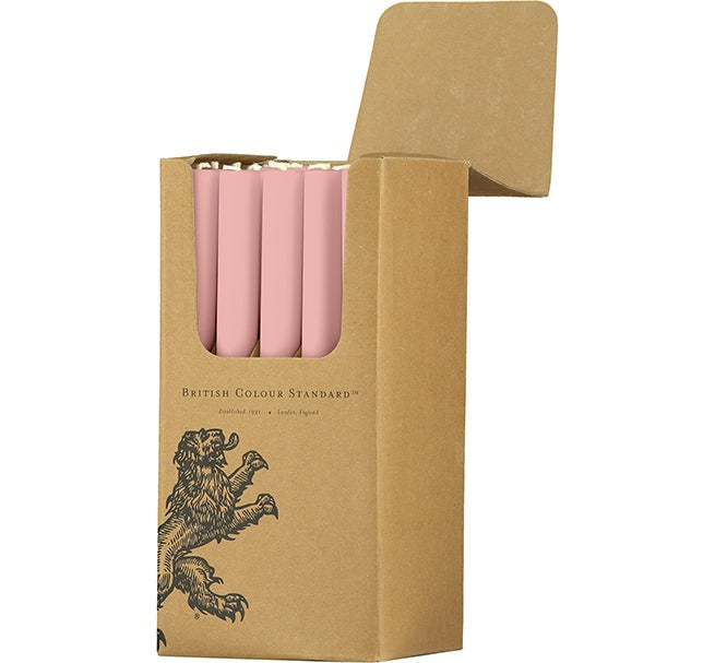 S/25 Old Rose Dinner Candles