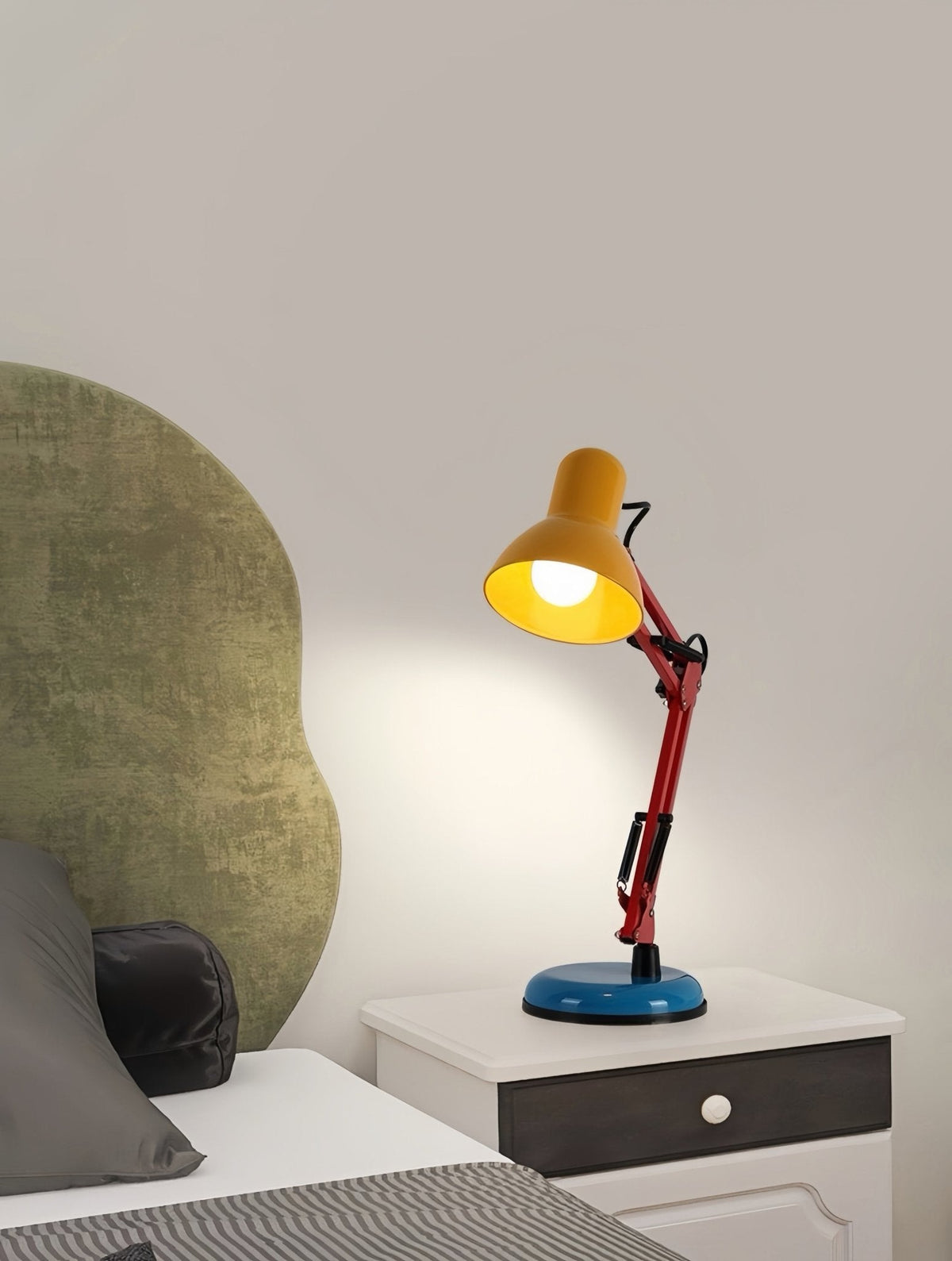 Memphis Retro Table Lamp for Study - Full Spectrum Eye Protection Desk Lamp - Night Lights & Ambient Lighting - Memphis Retro Table Lamp - Inspecial Home