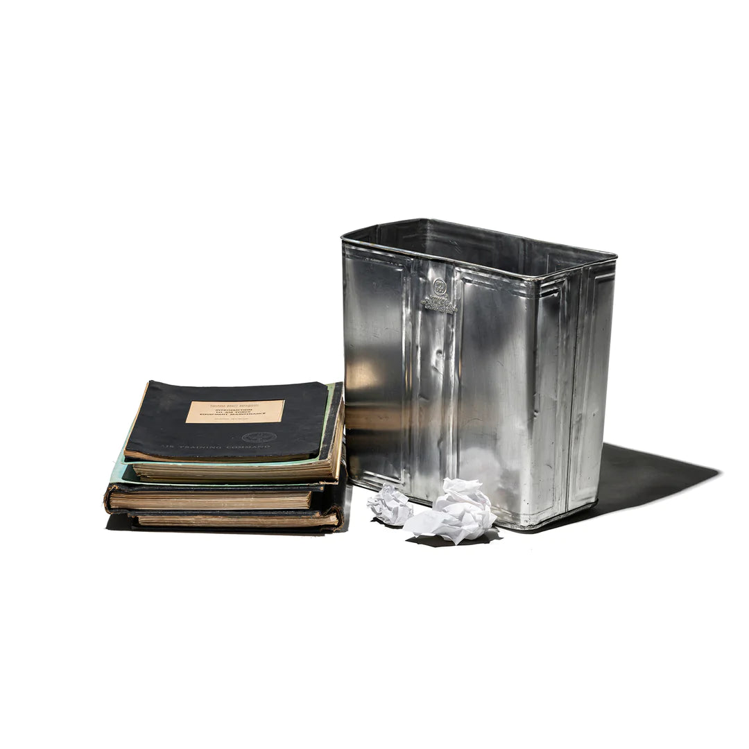 Recycle Steel Trashcan 2