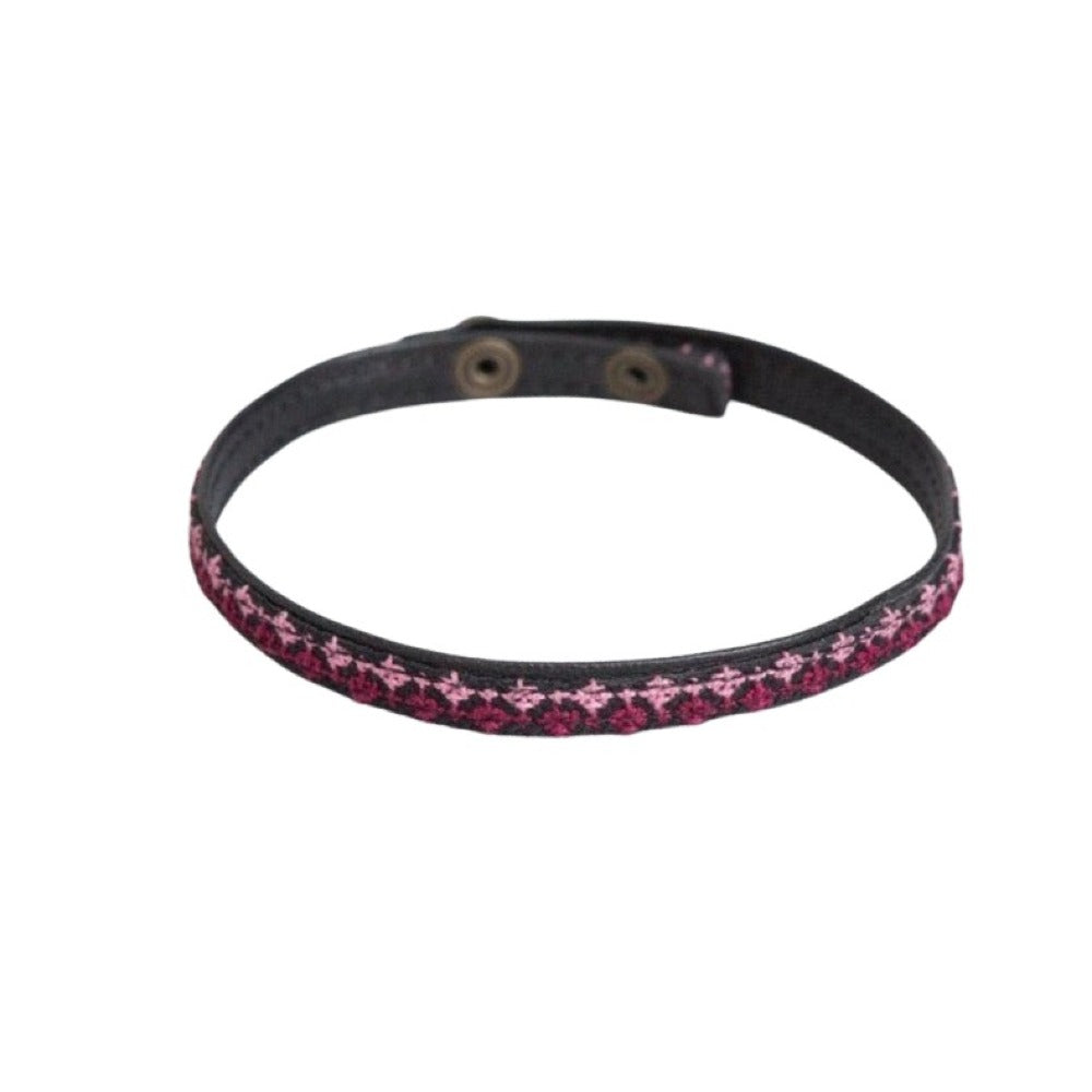 Choker/Wrap Bracelet - Rose - Darzah