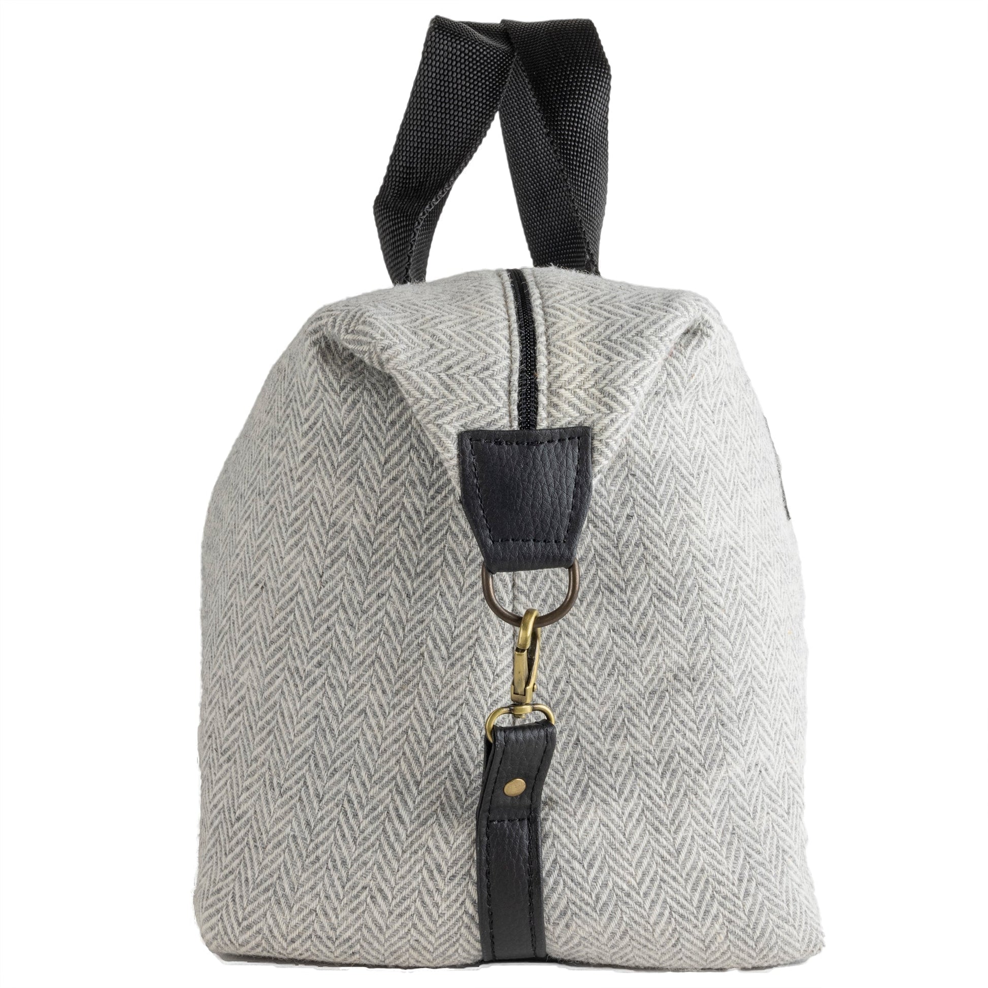 WANDERLUST Highland Tweeds Weekender Bag ~ Silver ~-Luggage-[bar code]-SilverTweedWeekender-Prince of Scots