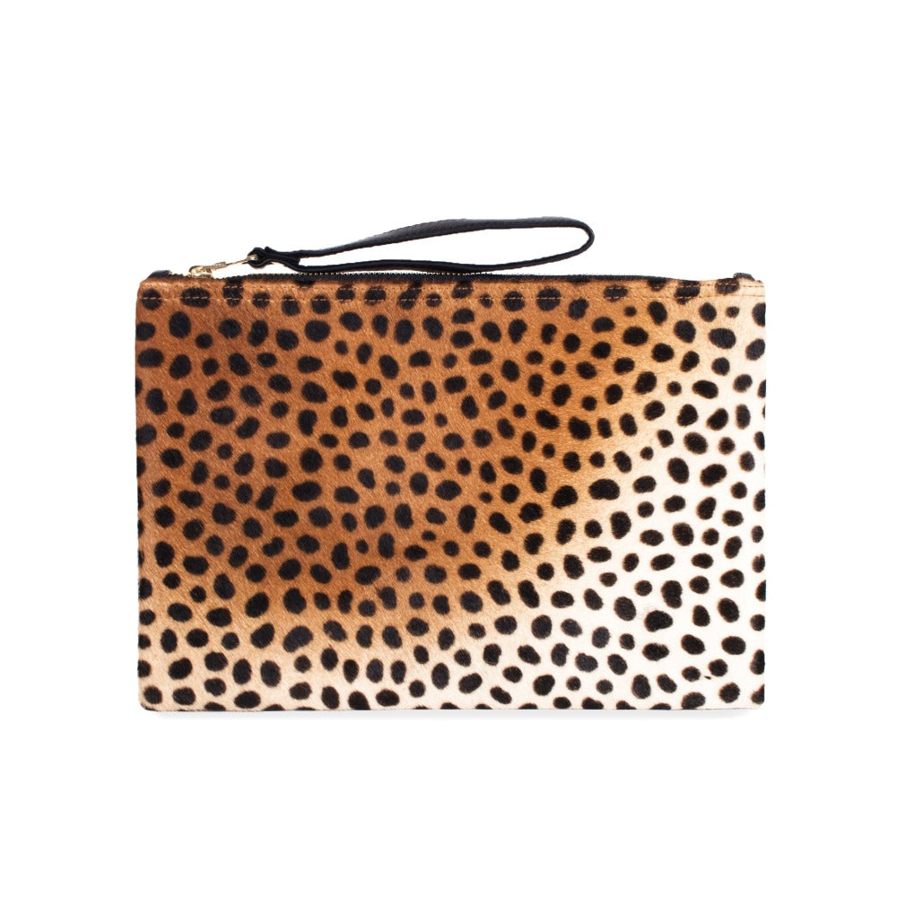 Leopard Print Clutch Purse 