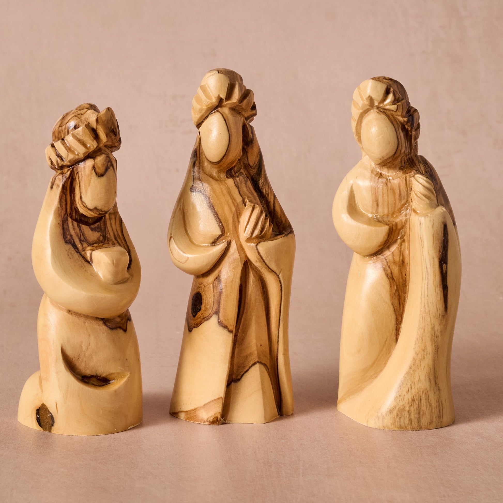 Carved Olive Wood Nativity - Ten Thousand Villages
