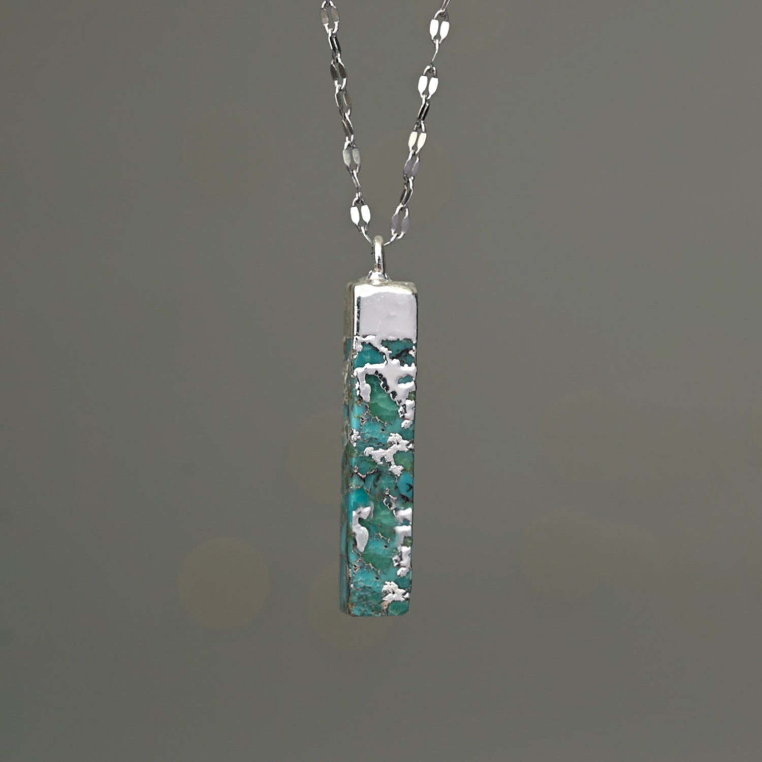 Starfish Project Brayden turquoise pendant necklace, women's silver jewelry, gift shops near me, best fair trade gifts, creative gift ideas for Christmas