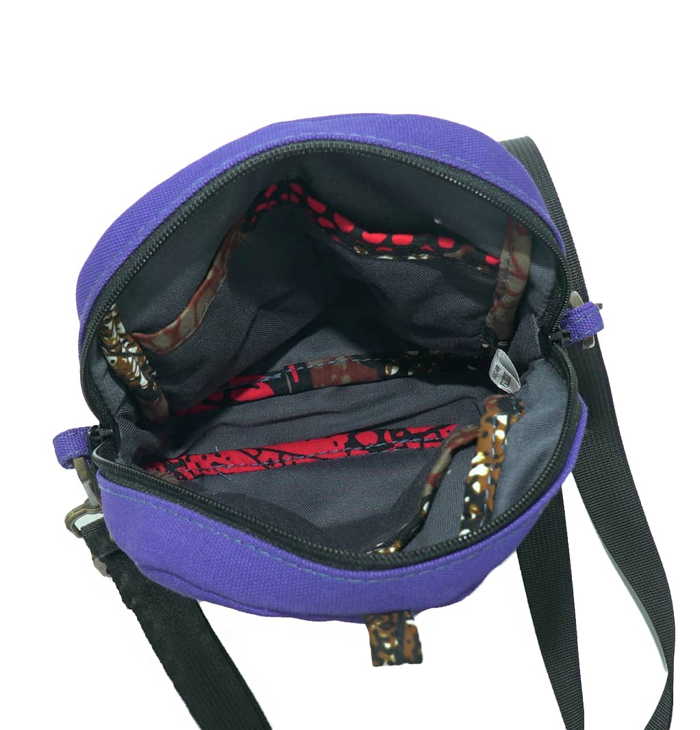 Rozi Canvas Crossbody Bag 2L #color_purple