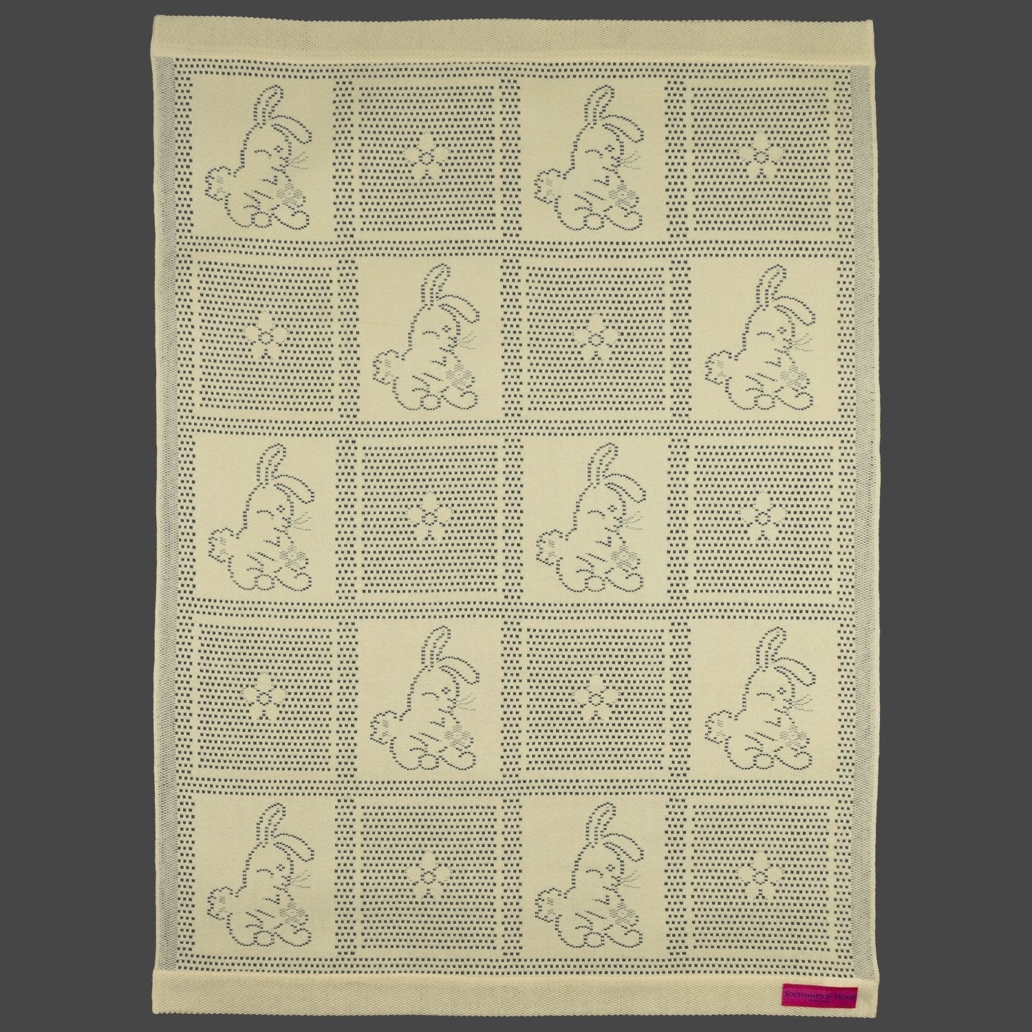 Southampton Home Lace Weave Bunny Baby Blanket ~ Yellow ~-Gifts-00810032751302-{sku]-Prince of Scots