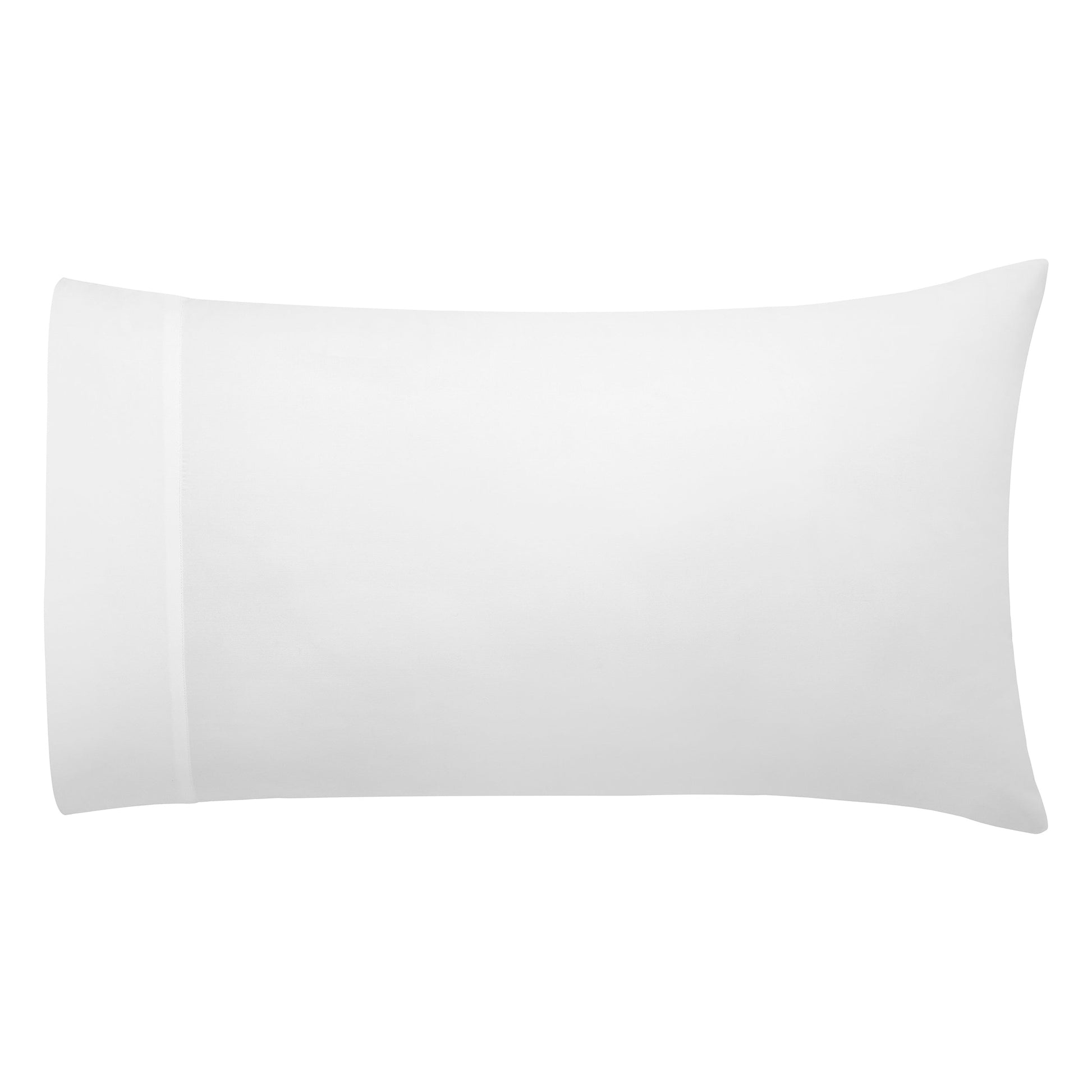 ASP-539-2032_2|Soft white 100% cotton pillowcase, breathable and comfortable for a restful sleep. Luxury pure cotton bedding essential.