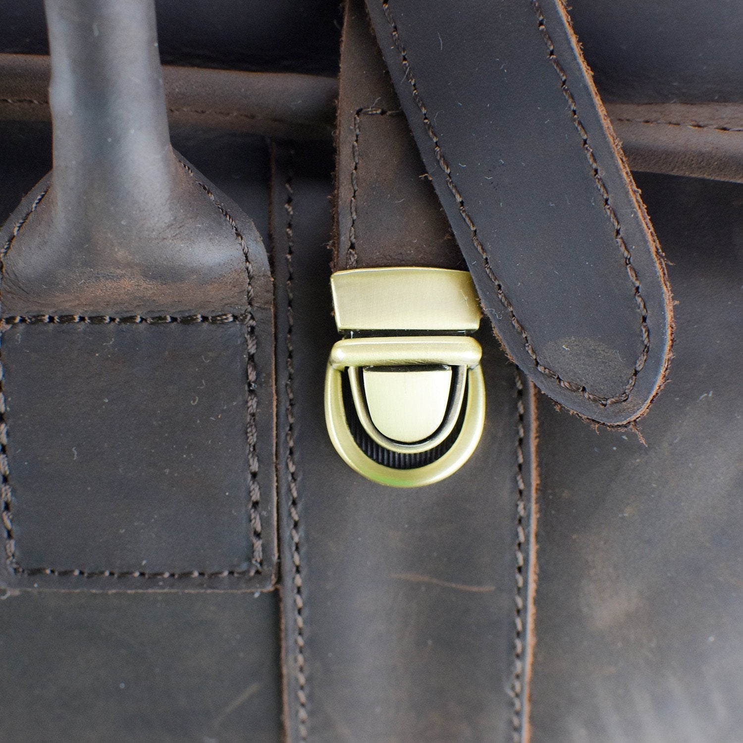 WANDERLUST Small EveryDay Bag ~ Dark Brown ~-Luggage-Prince of Scots-Prince of Scots