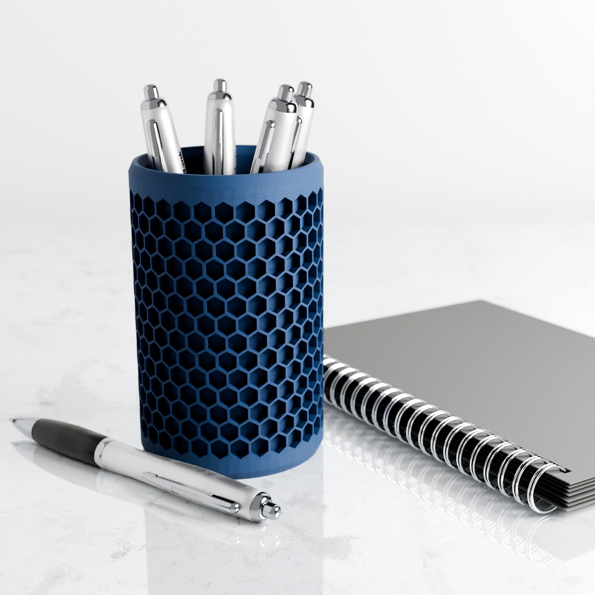 Modern Honeycomb Pencil Holder - Image 4