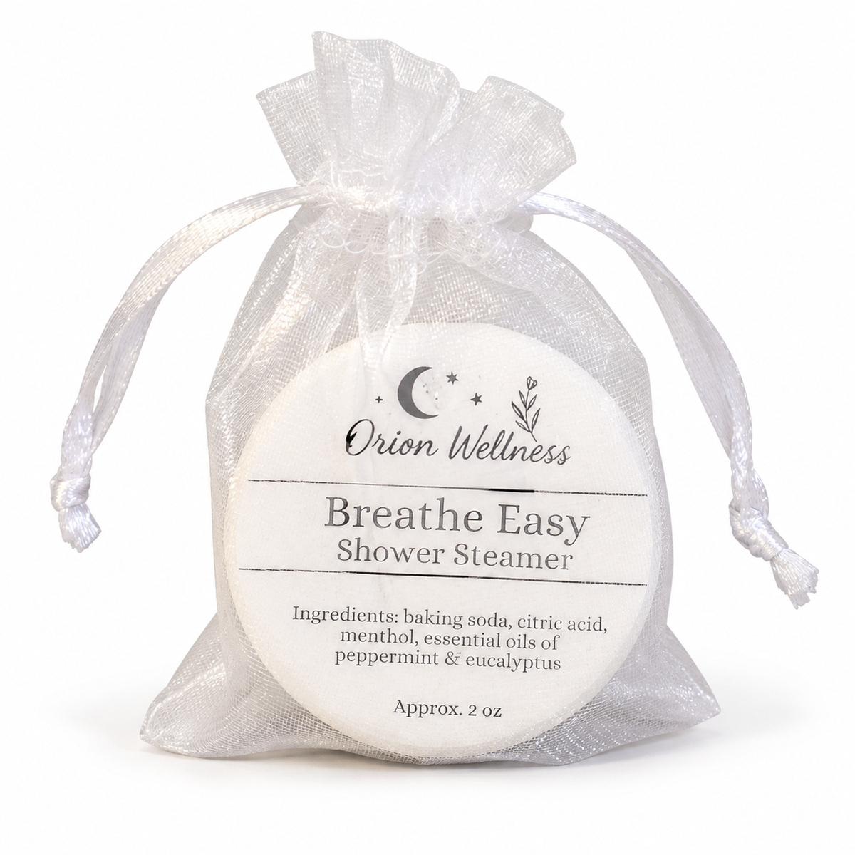 Breathe Easy Shower Steamer included in the set
