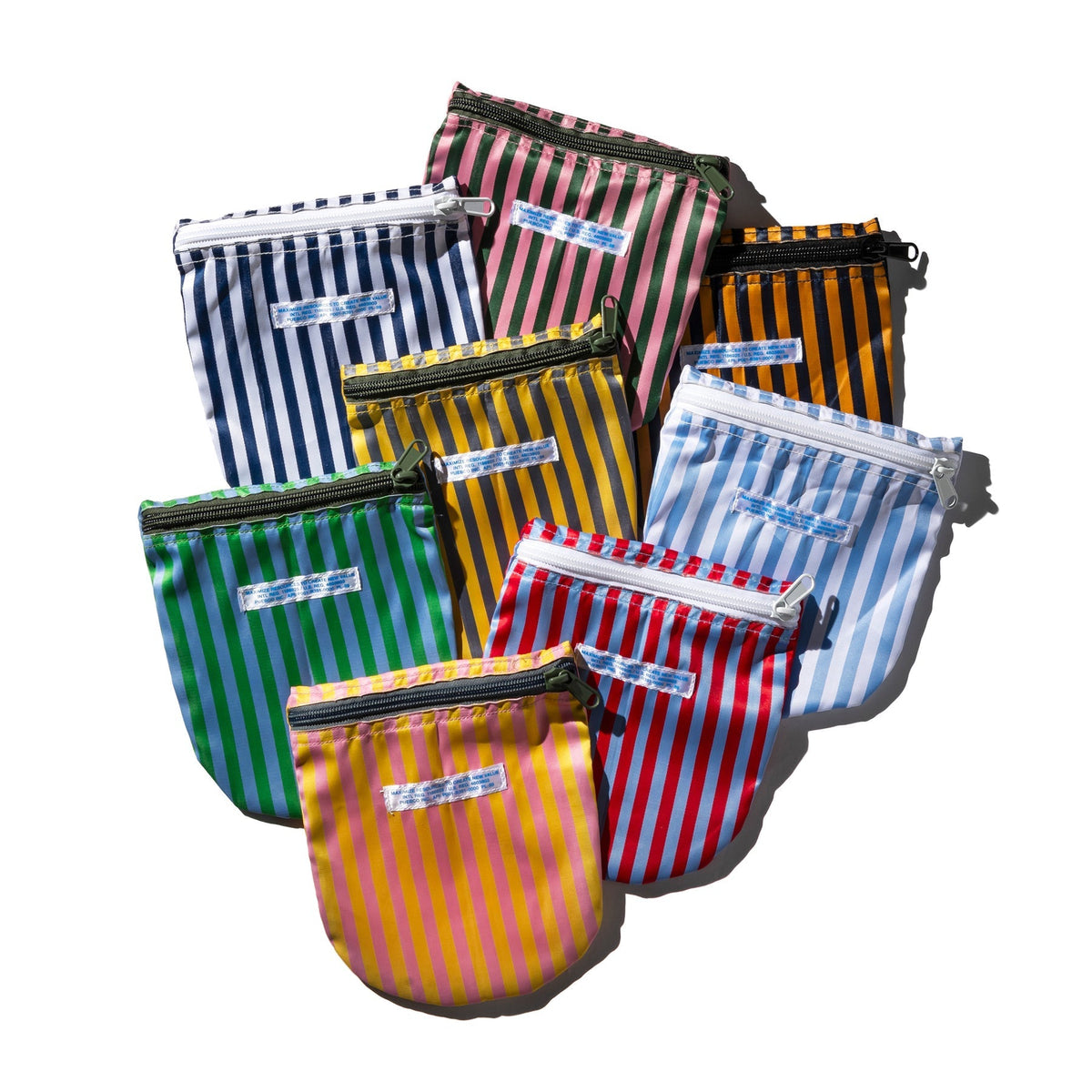 school tie fabric semicircle pouch puebco 504421 1