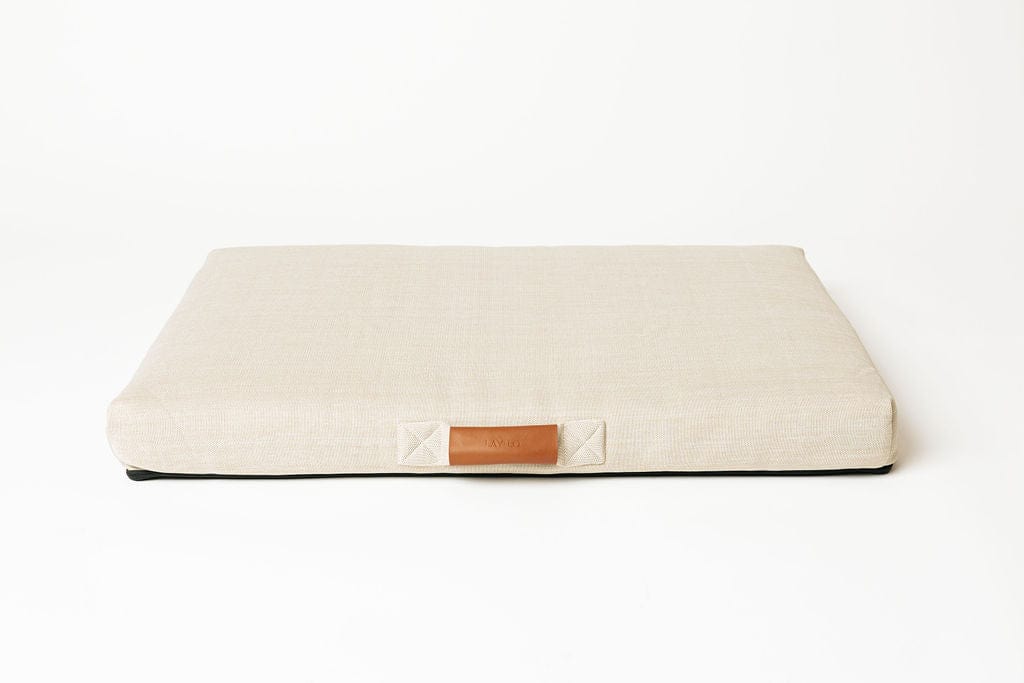 LAY LO™ Pets Minimalist Ecru | Modern Dog Bed or Bed Cover Lay Lo Pets