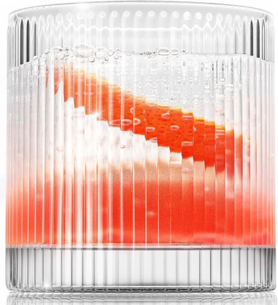 LEMONSODA Vintage Straight Line Tumbler - 10oz (Set of 2 or 4) - Lemonsoda