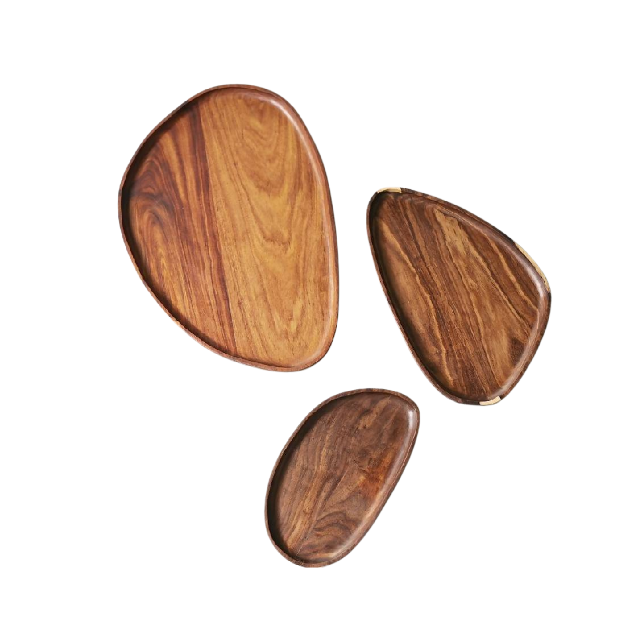 Granadillo Wood Leaf Trays