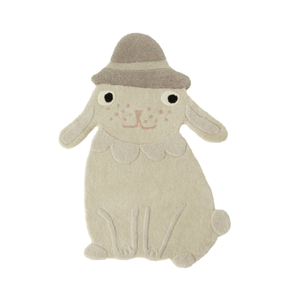 Hopsi Rabbit Rug By Oyoy M107159 1