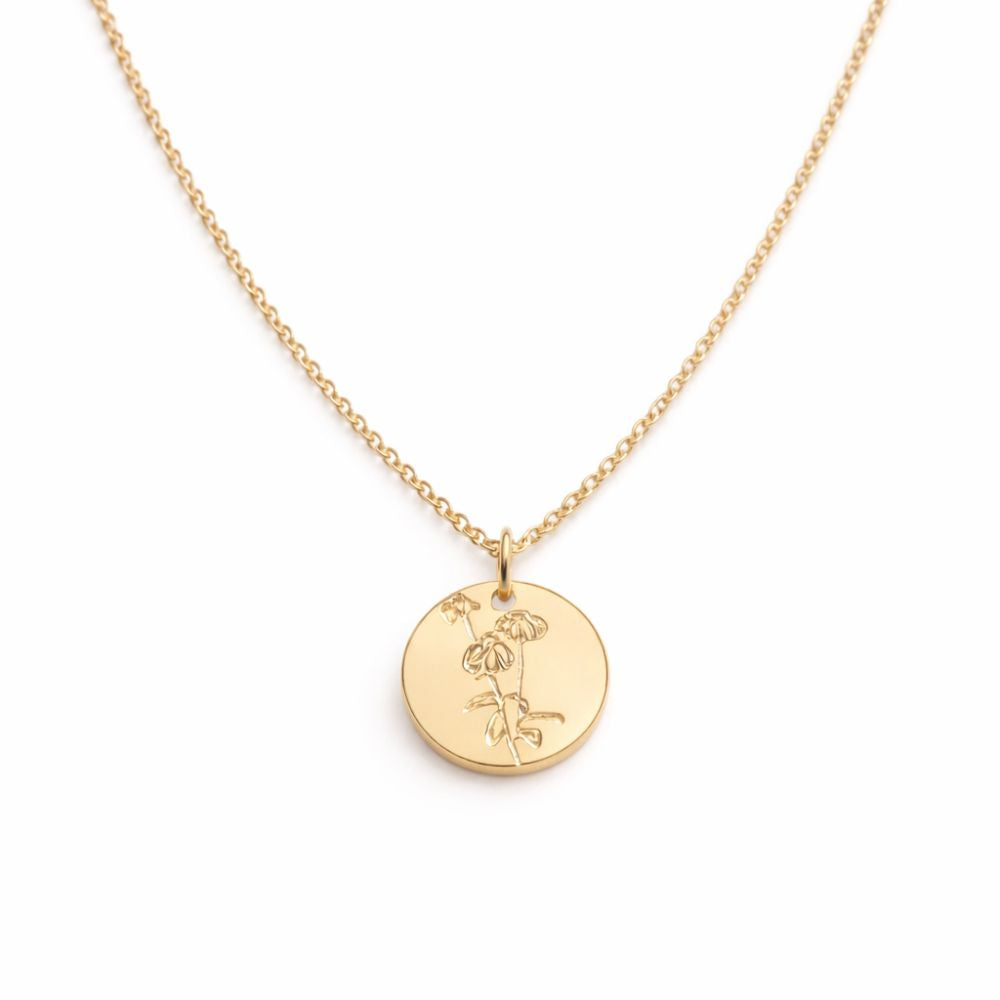 Wild Daisy Pendant Necklace