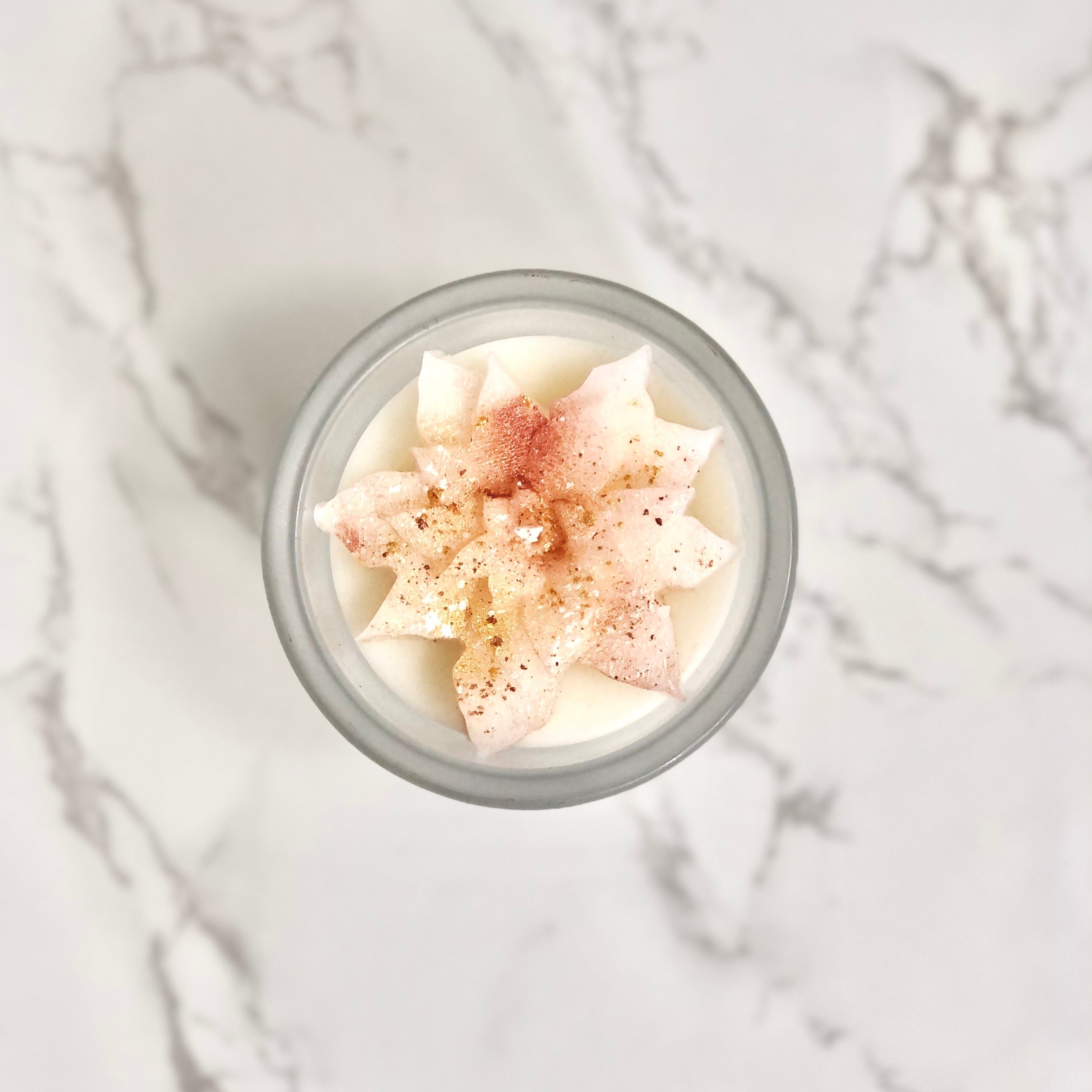 Poinsettia - Christmas Scent Candle - Eco-Friendly