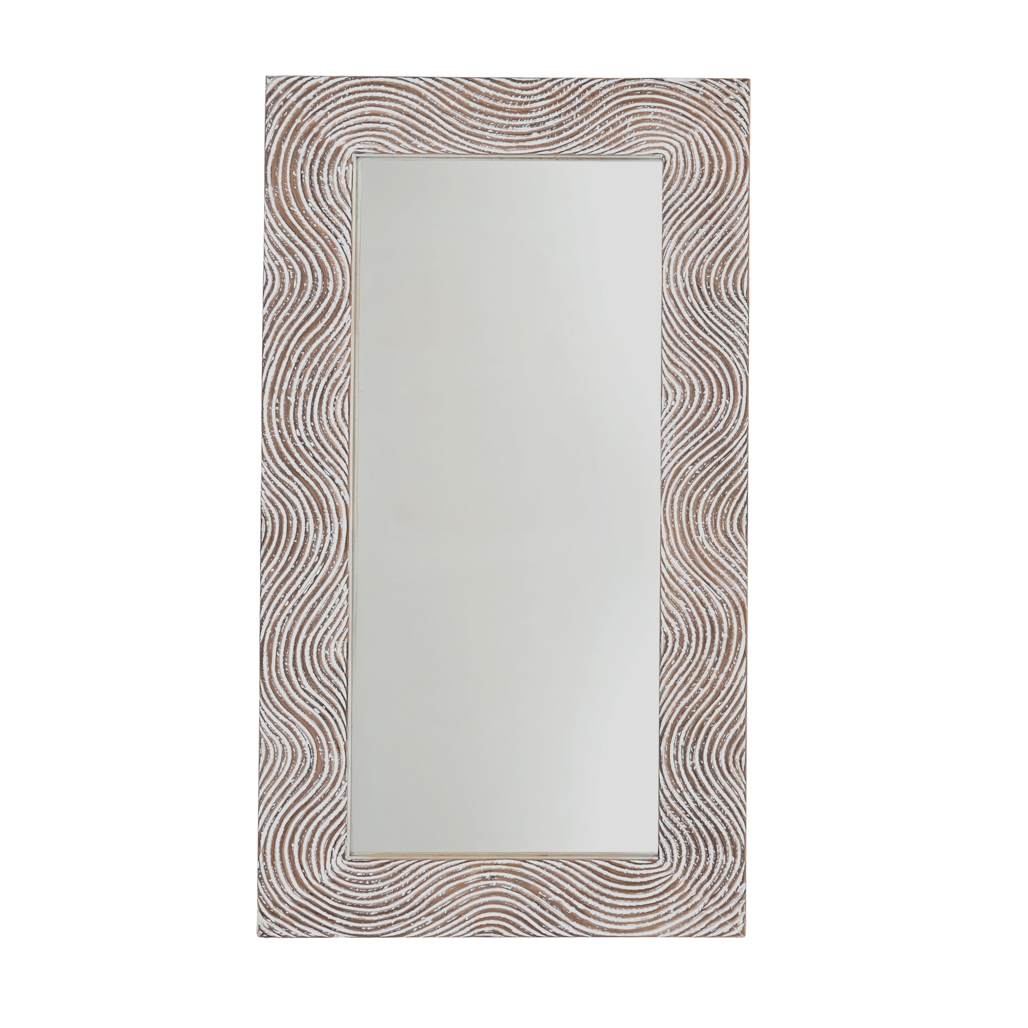 Wooden Wall Mirror