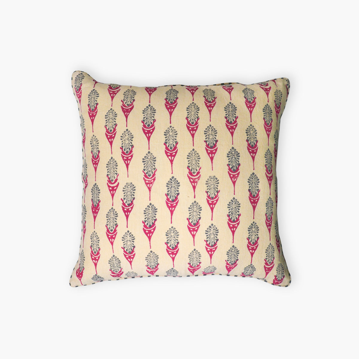 Bahaar Throw Pillow Cover - Peach