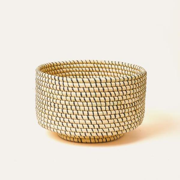 Coiled Raffia Centerpiece Bowl