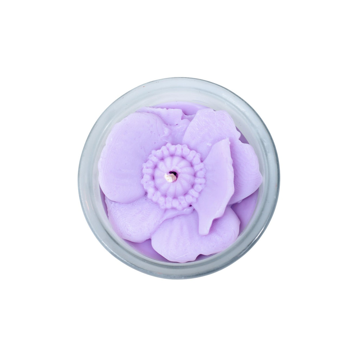 Poppy Flower Candle