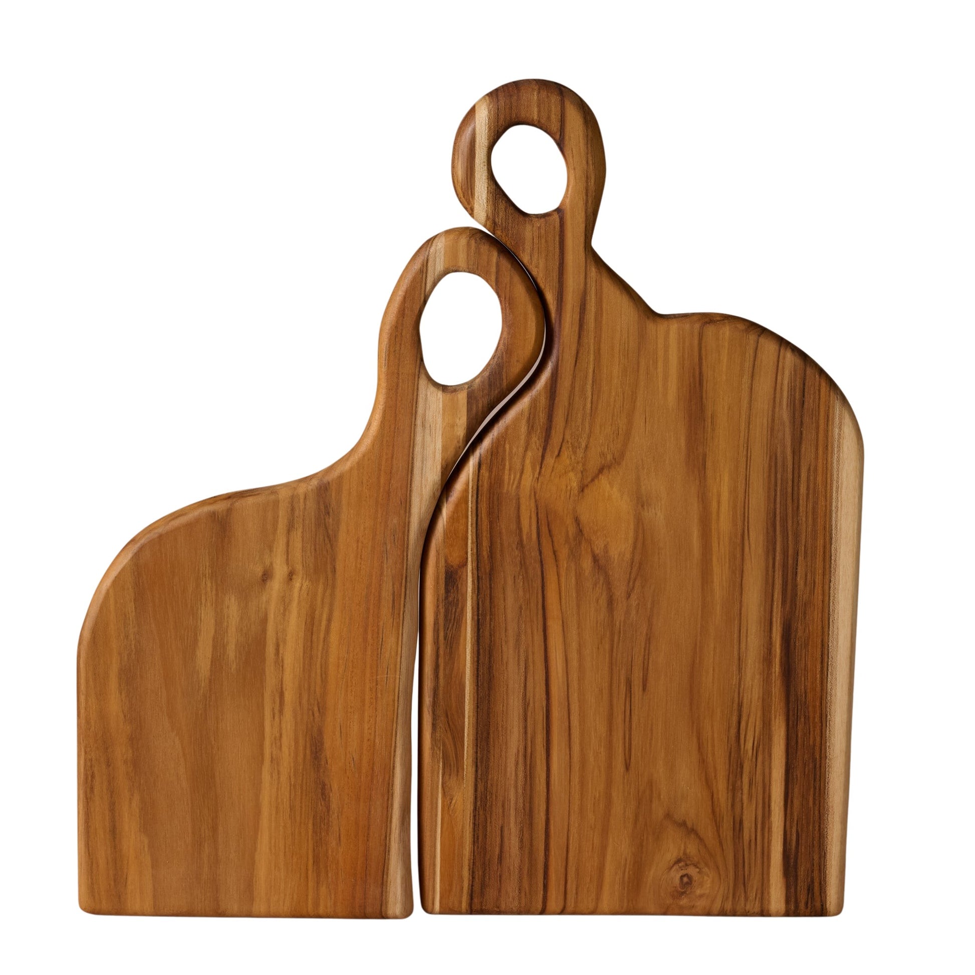 Amor Teak Cutting Board Duo - Ten Thousand Villages