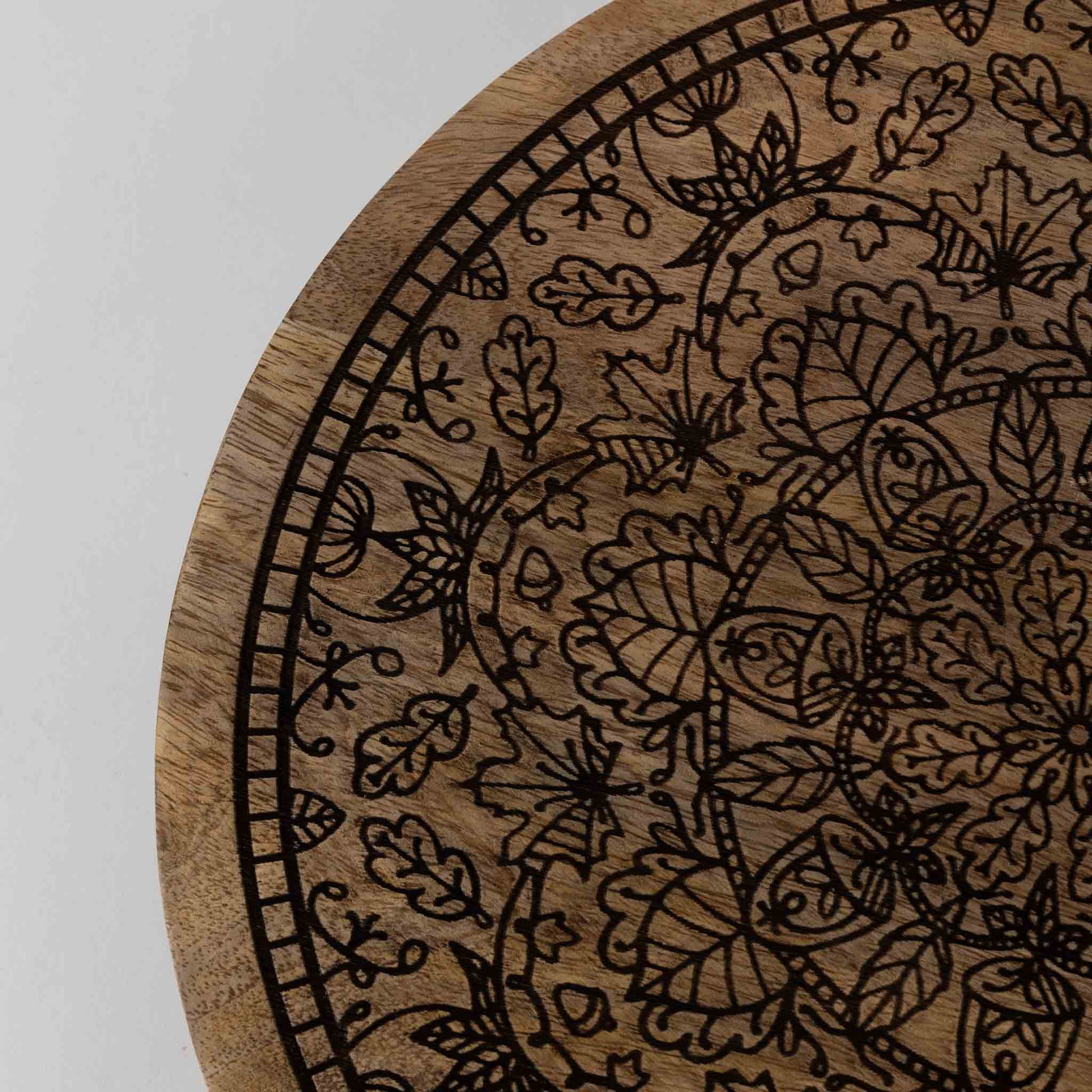 Mandala Wooden Lazy Susan - Ten Thousand Villages
