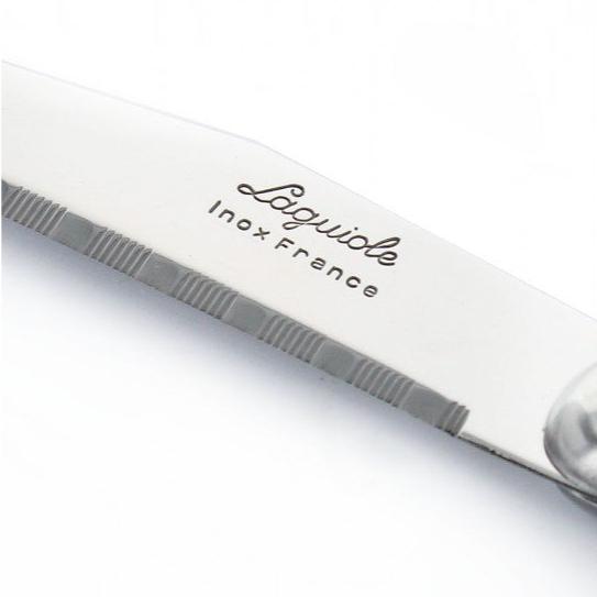 Laguiole Stainless Steel Knives in Presentation Box (Set of 6) Cutlery Laguiole Brand_Laguiole Flatware Sets Kitchen_Dinnerware Kitchen_Kitchenware Laguiole ktf-laguiole-rainbow-steak-knife-set-box-alt2-l_e21c7cee-226e-4a10-b2b0-3c6f6c1d6688