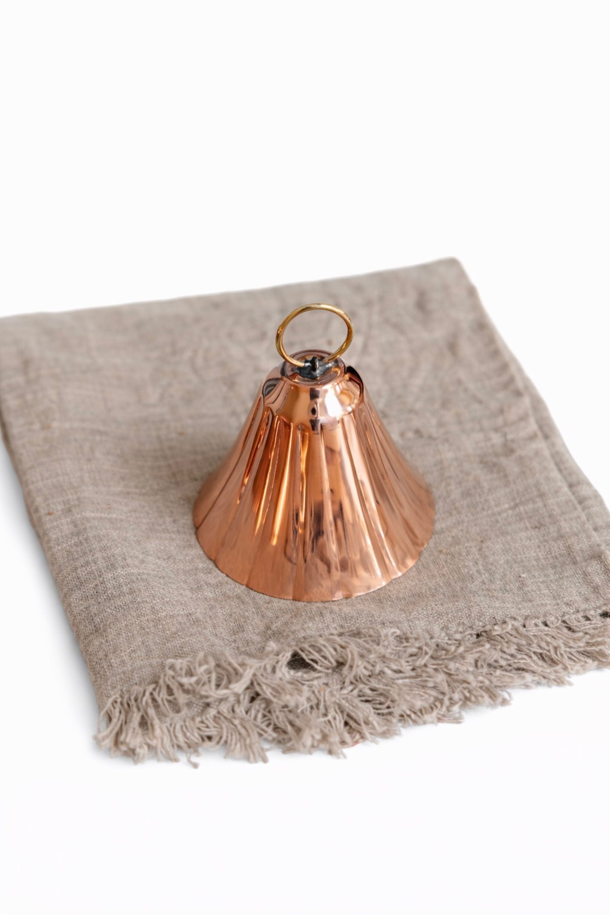 CMK Copper Bell Ornaments (Set of 2 or 4)