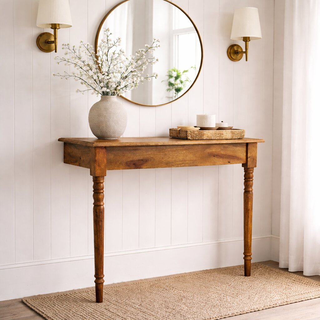 Solid Wood Regency Wall-Mounted Radiator Console