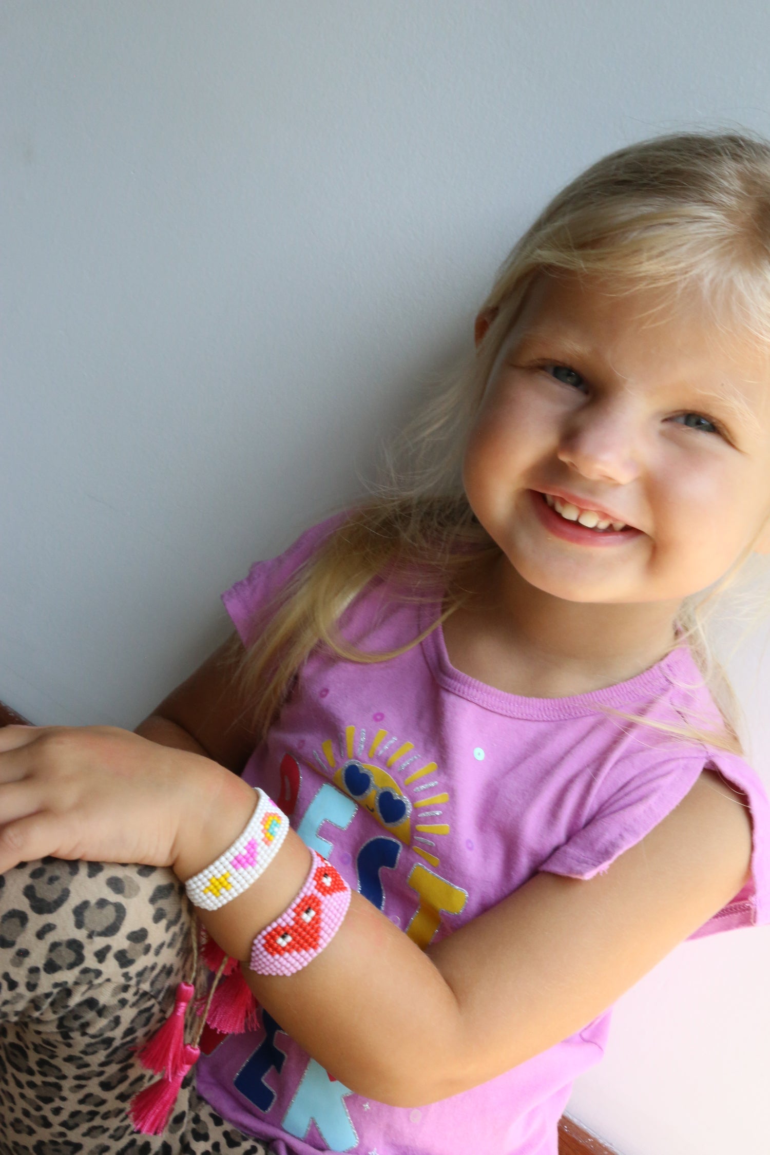 Kids Heart Eyes Bracelet