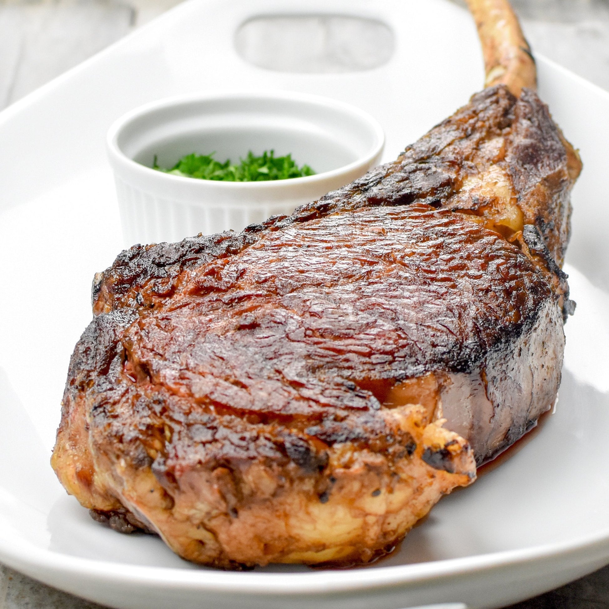 The Patio Daddy-O USDA Prime Dry Aged Prime Tomahawk Chop Box Black Garlic and Truffle-Steak-The Patio Daddy-O-Prince of Scots