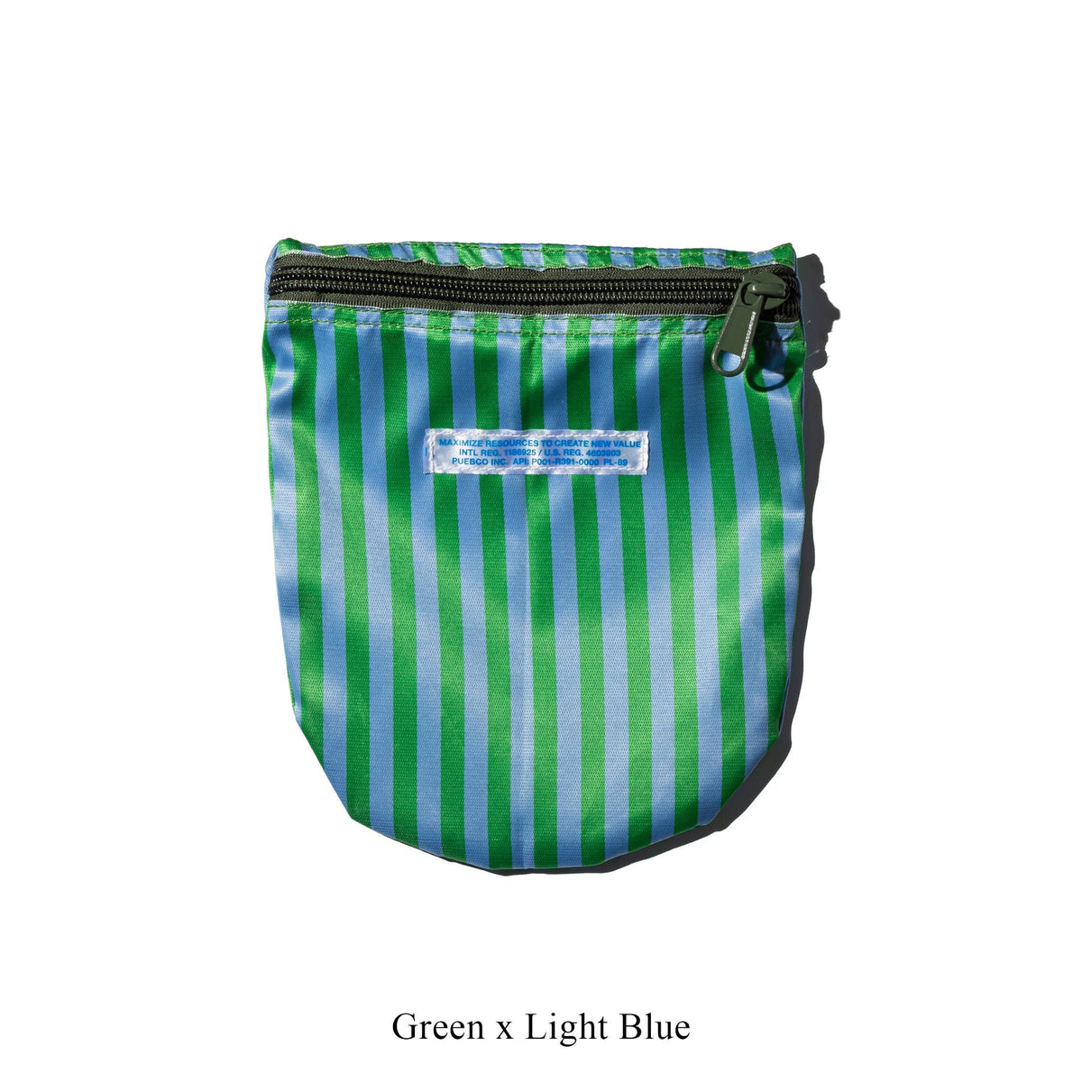 school tie fabric semicircle pouch puebco 504421 7