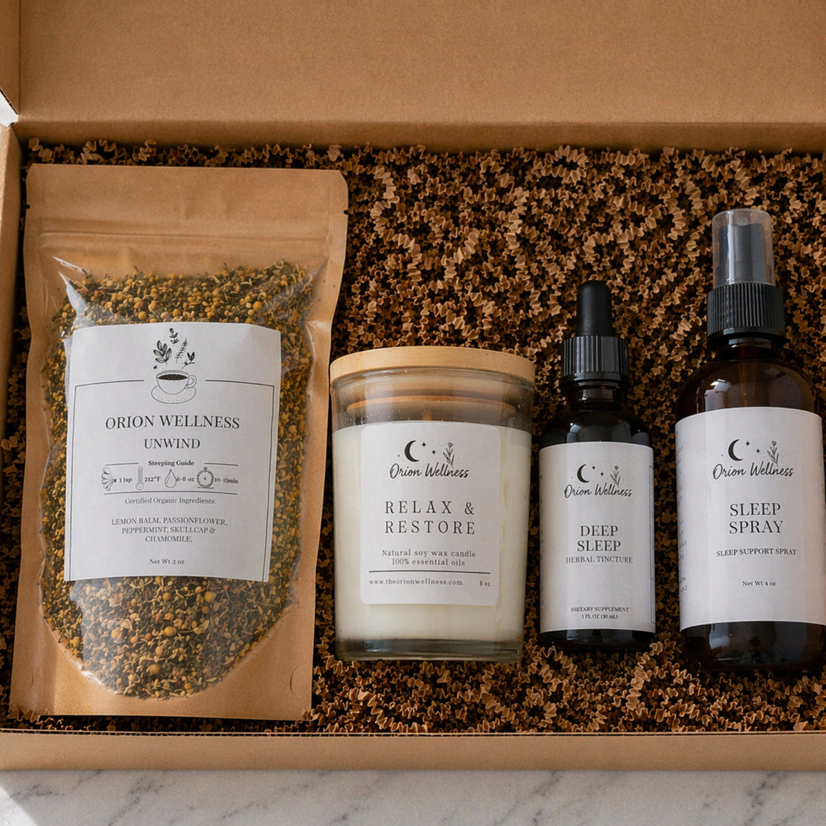 Sleep Ritual Set by Orion Wellness, square product view