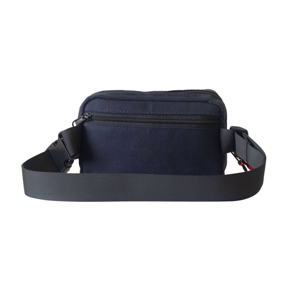 Canvas Crossbody Belt Bag Pouch, The Everywhere Belt Bag #color_navy