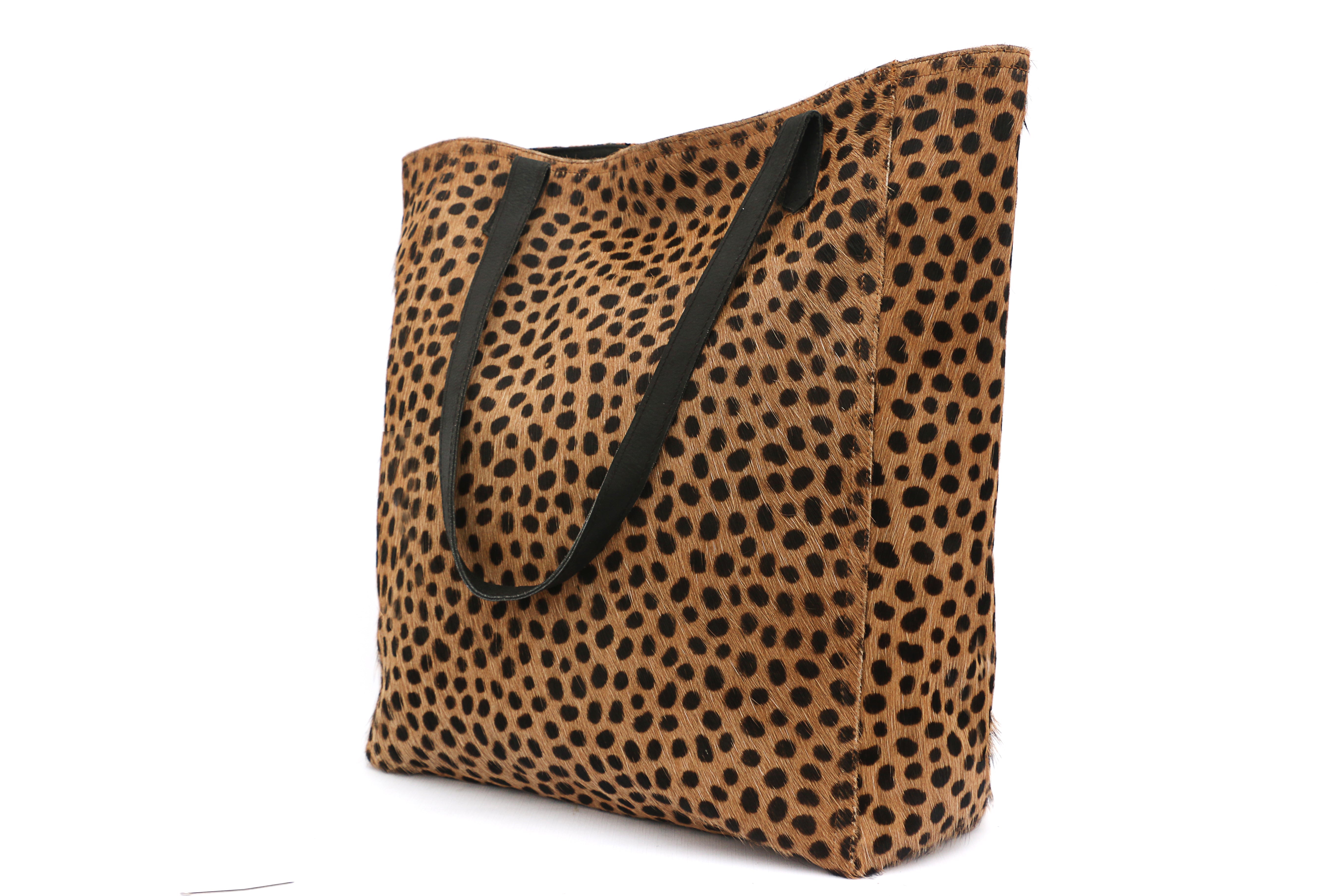 The Shopper Leopard Tote