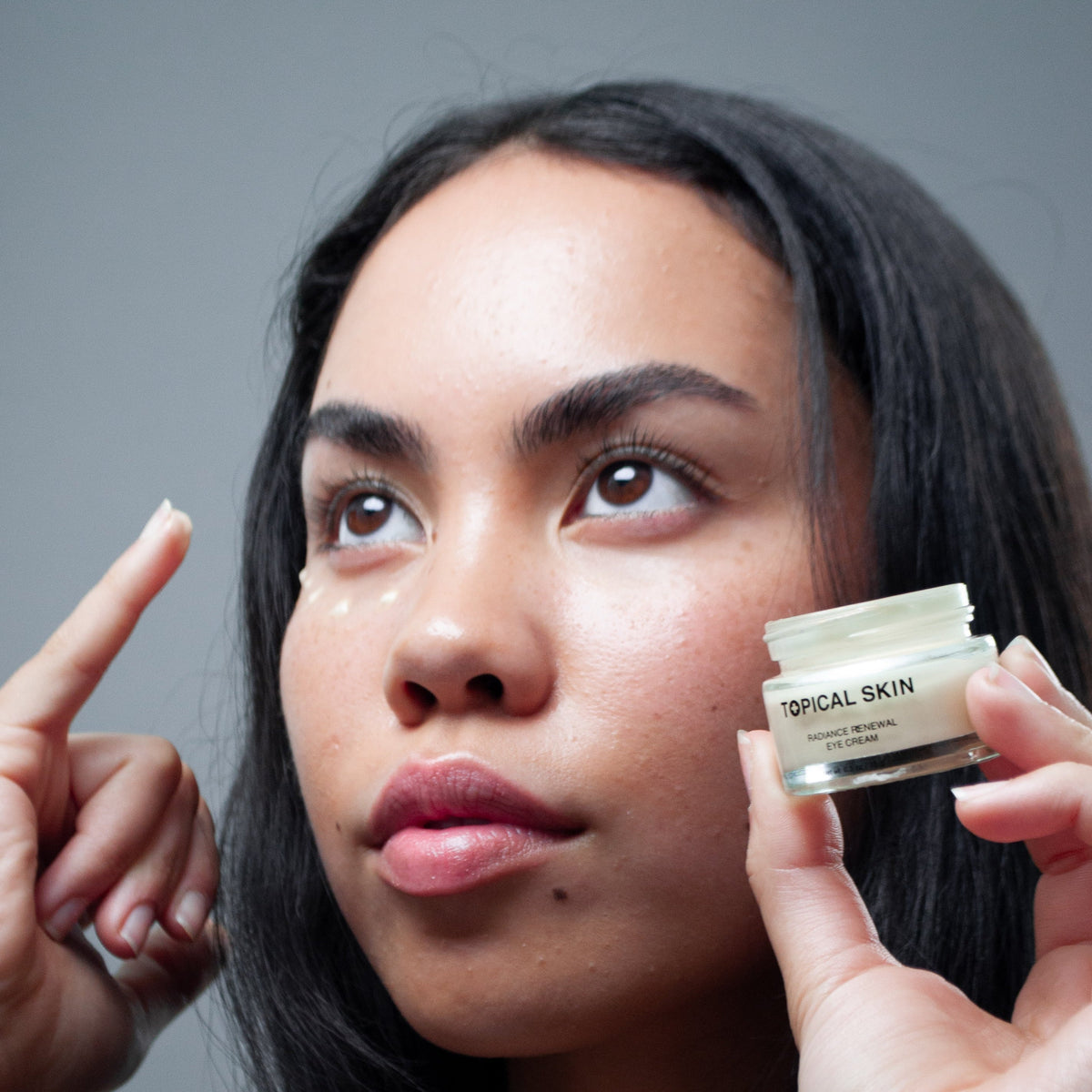 Radiance Renewal Eye Cream TOPICAL SKIN CLEAN DERMACEUTICALS eye cream in beige glass jar with NMF Complex