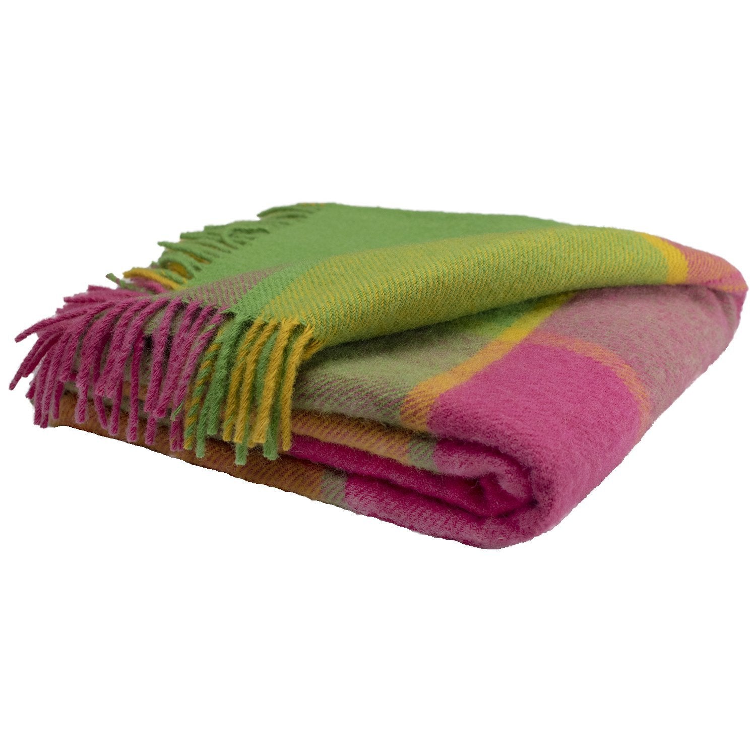 Prince of Scots Highland Tweed Large Plaid Pure New Wool Throw ~ Palm Springs ~-Throws and Blankets-Prince of Scots-K4050031-012-Prince of Scots