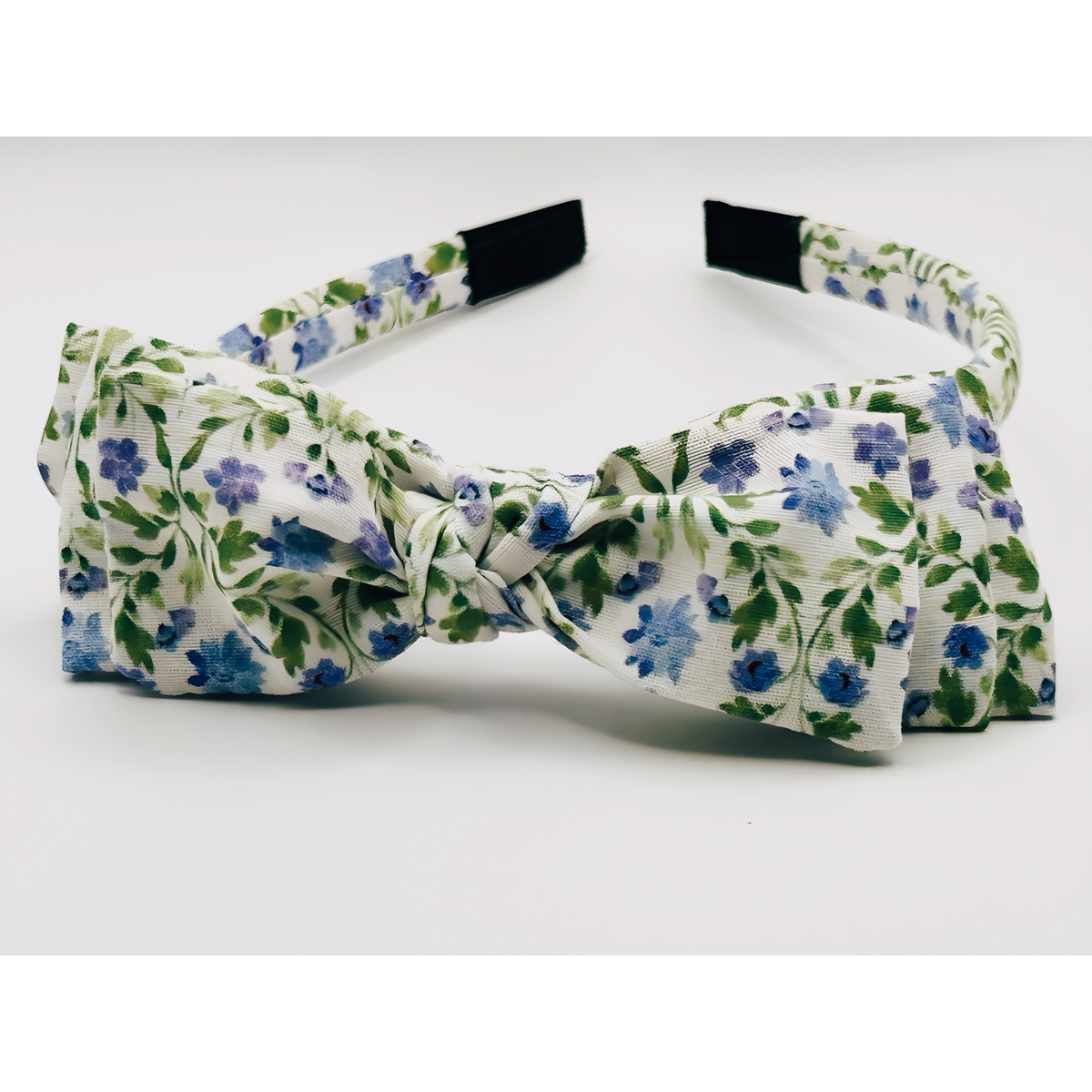 Three Little Bows Headband- Lobelias