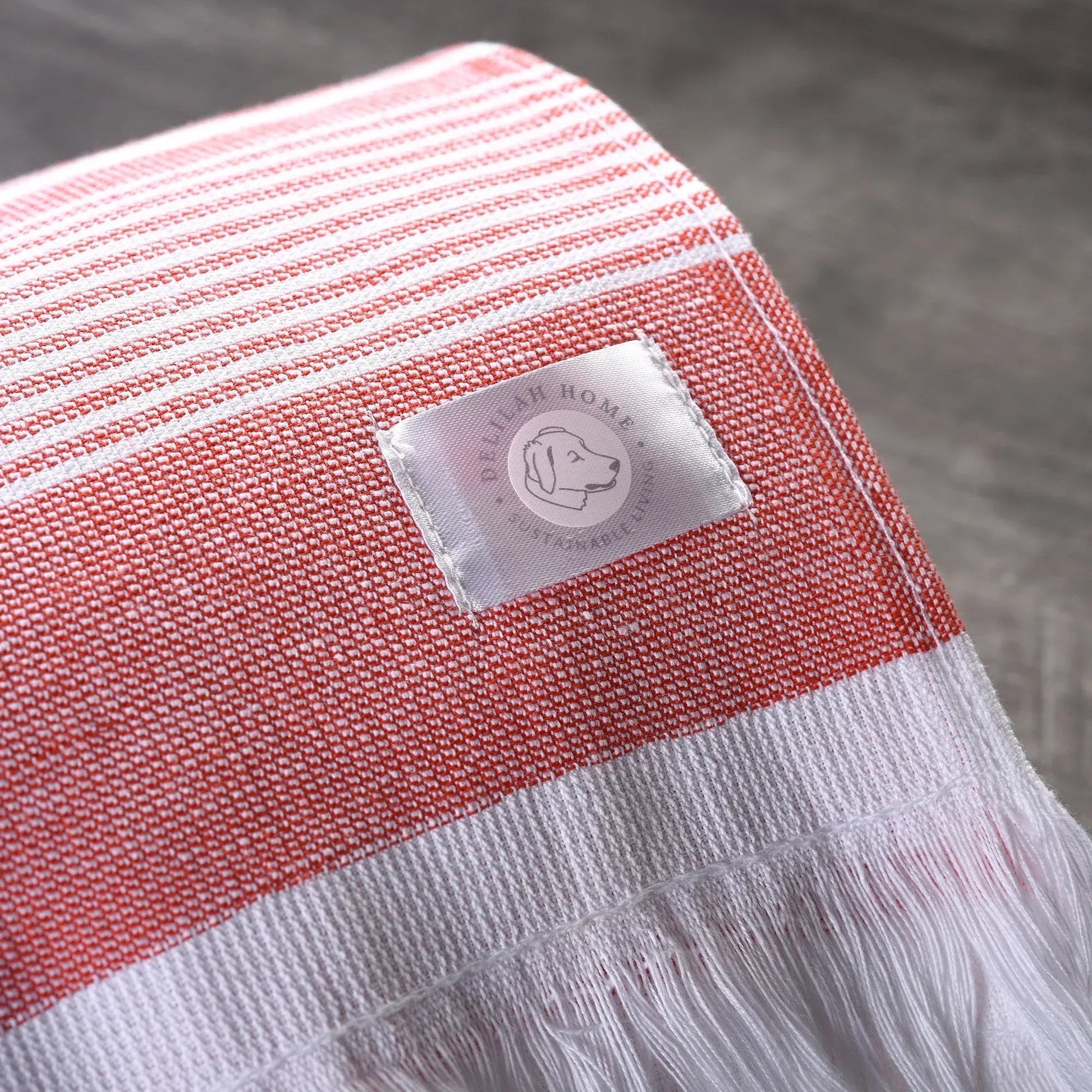 100% Organic Cotton Sunset Beach Towels Delilah Home