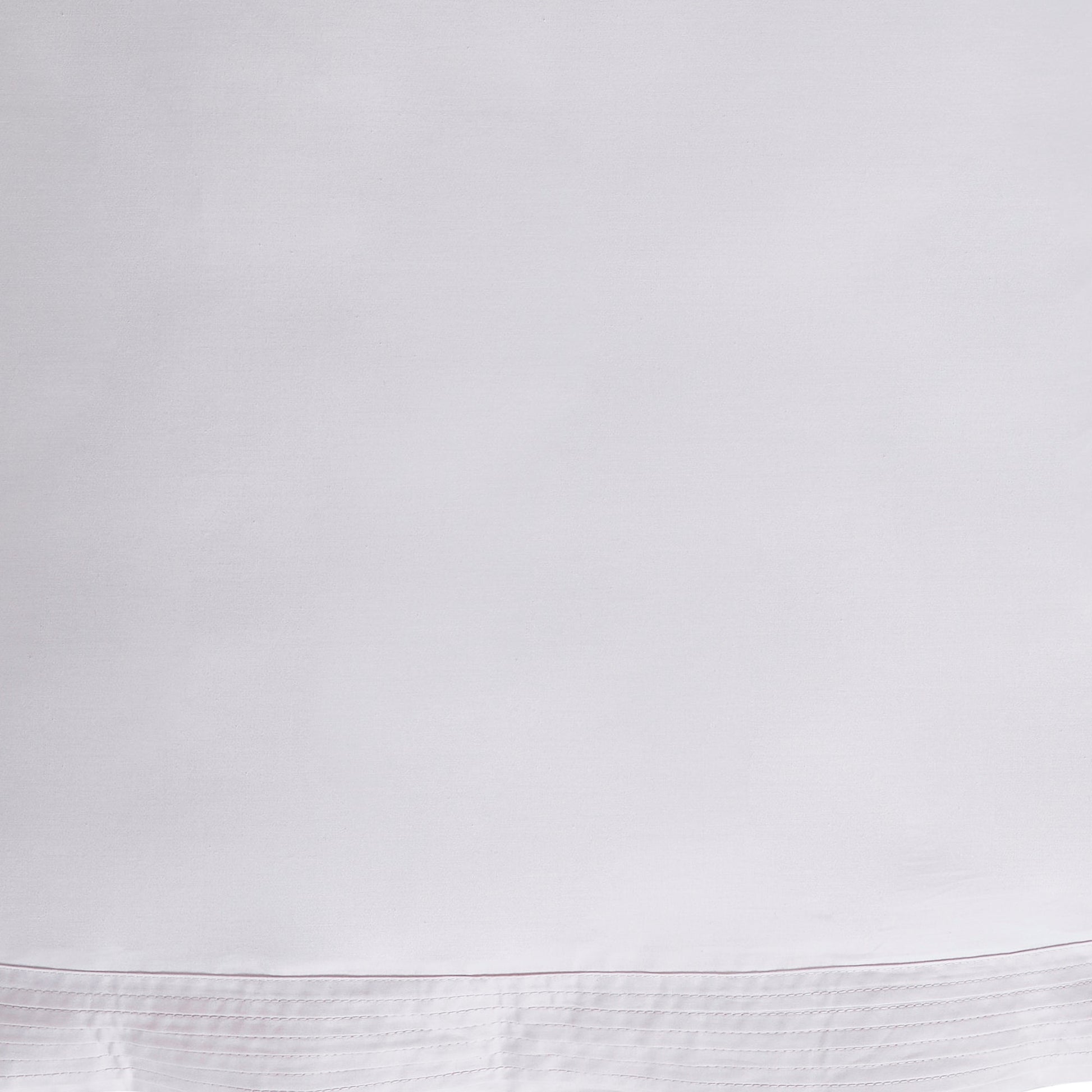 CSS-523-7284_6|Detailed close-up of soft light grey 100% cotton sheet fabric, featuring delicate pleat details. Ultra-comfortable and breathable.