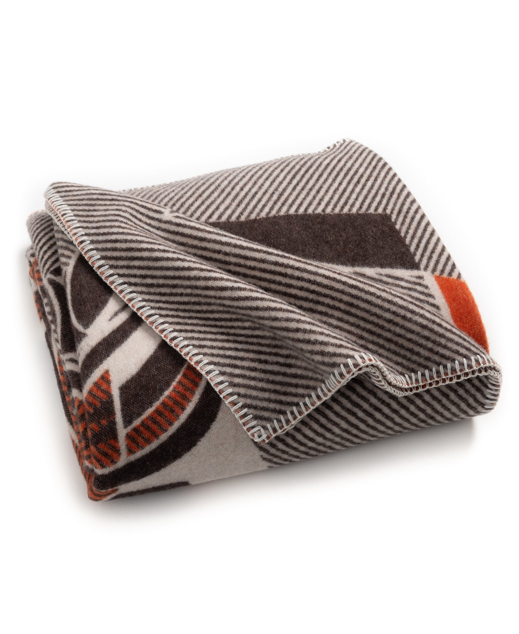 The Thoroughbred Throw – Extra-Fine Italian Merino Wool | 57" x 74"-Throws and Blankets-[bar code]-Prince of Scots