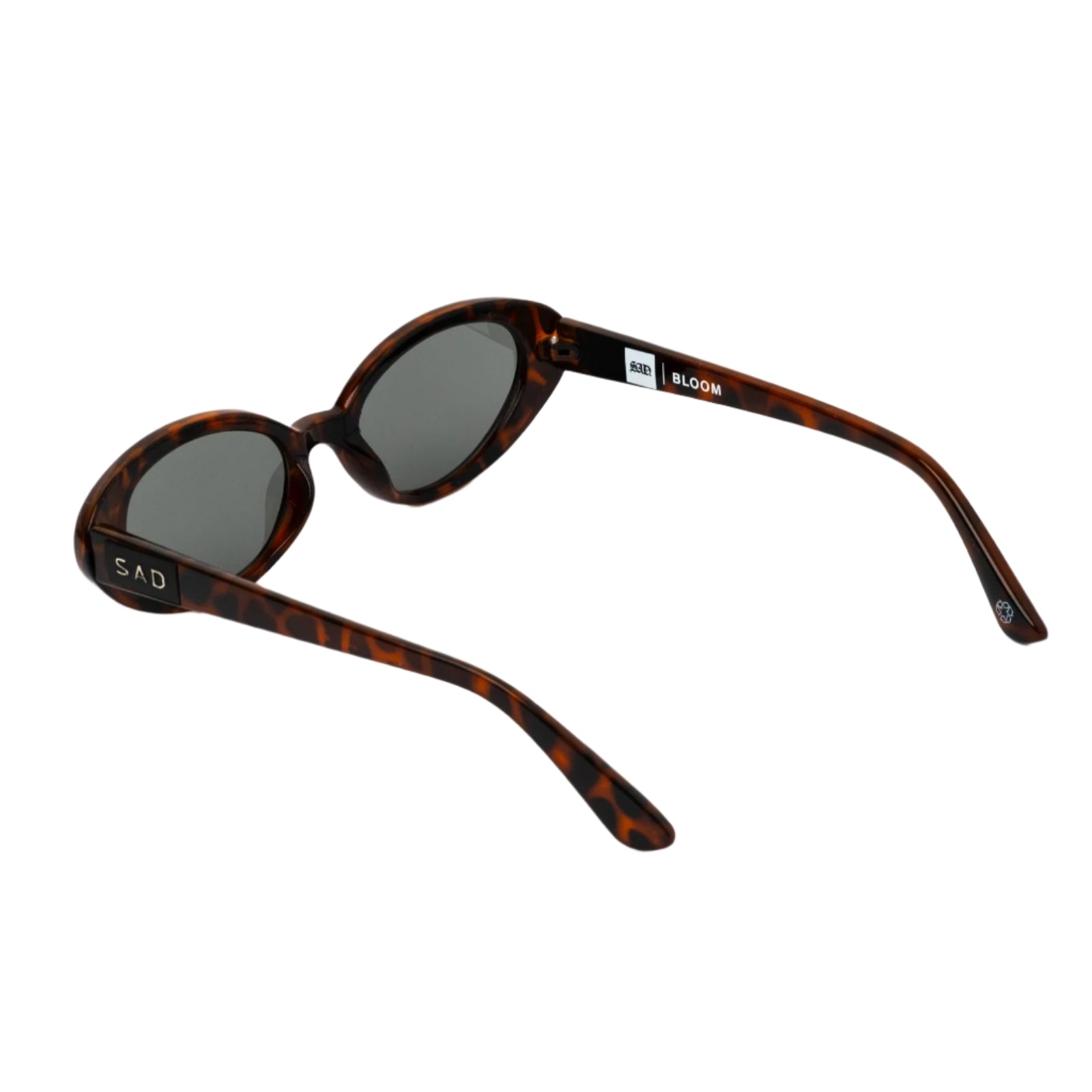 Sad Eyewear Bloom oval sunglasses in tortoise with UV protection lenses