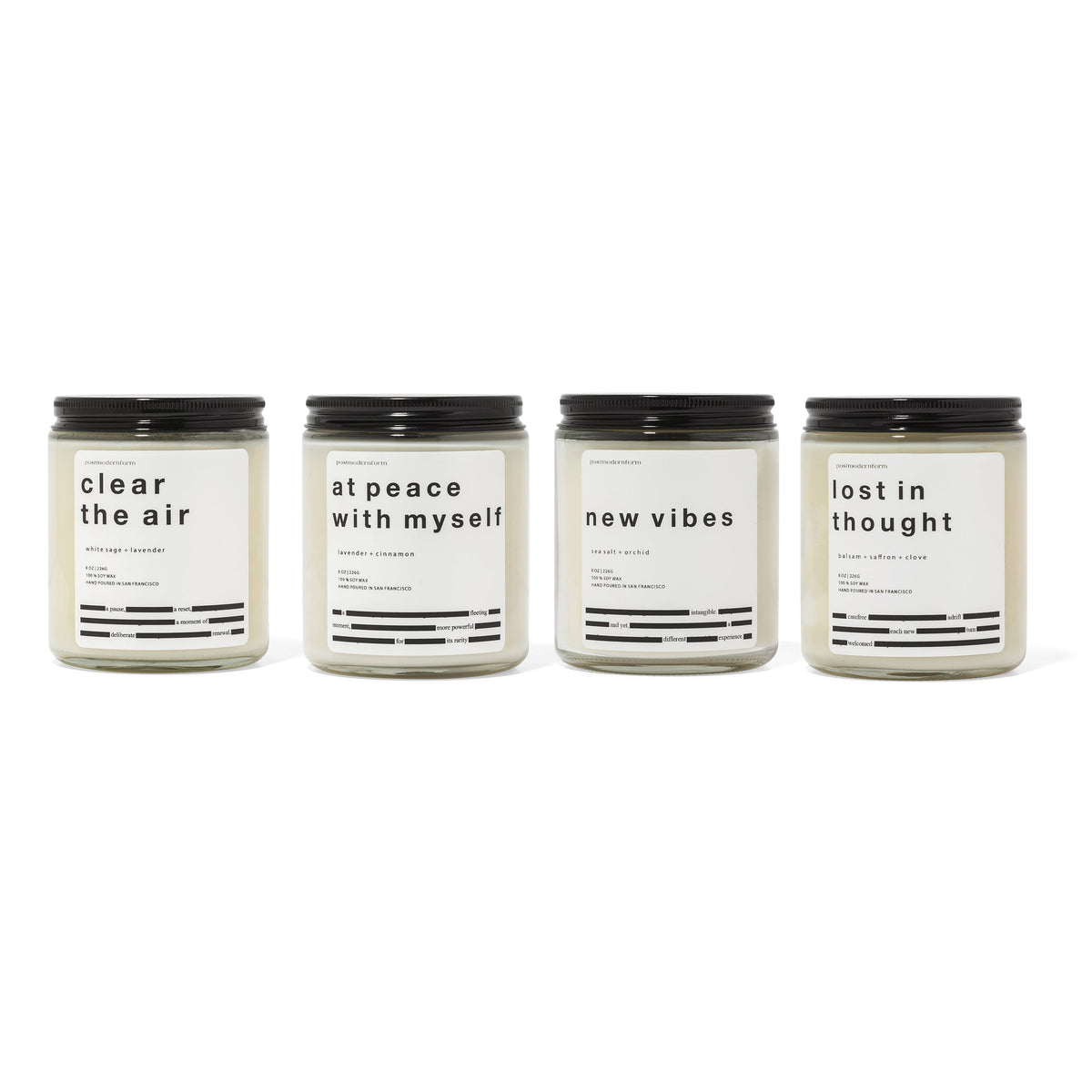 signature collection - 4 candle gift set