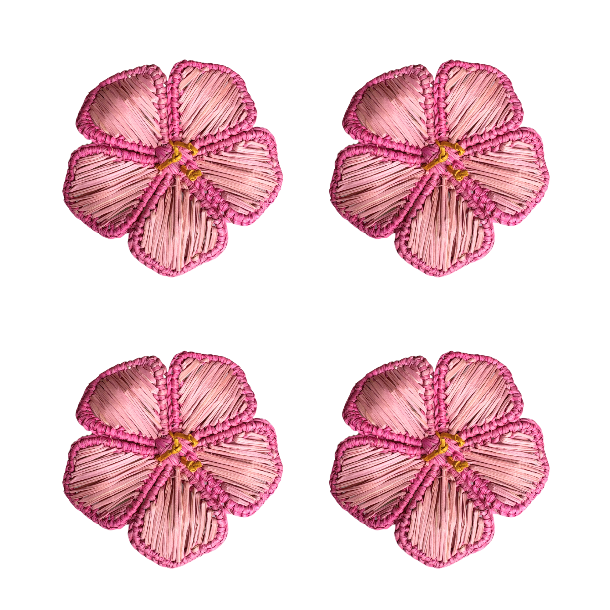 S/4 Hibiscus 3D Napkin Ring
