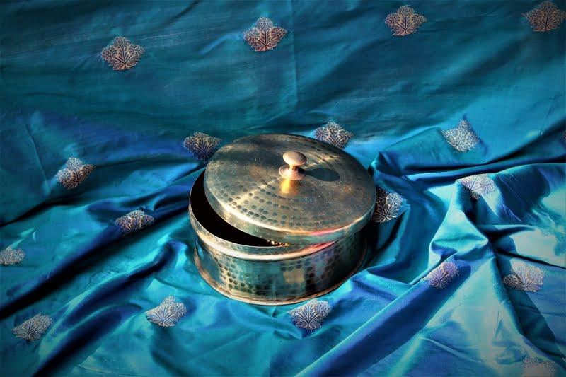 Brass Chapati Box P-TAL