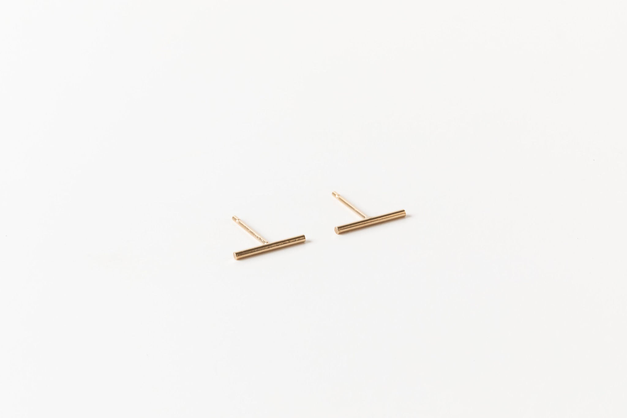 Bowery Bar Studs | Gold Fill
