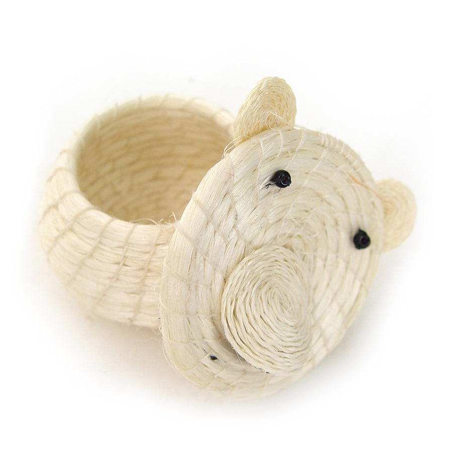 Polar Bear Lidded Basket - Image 3