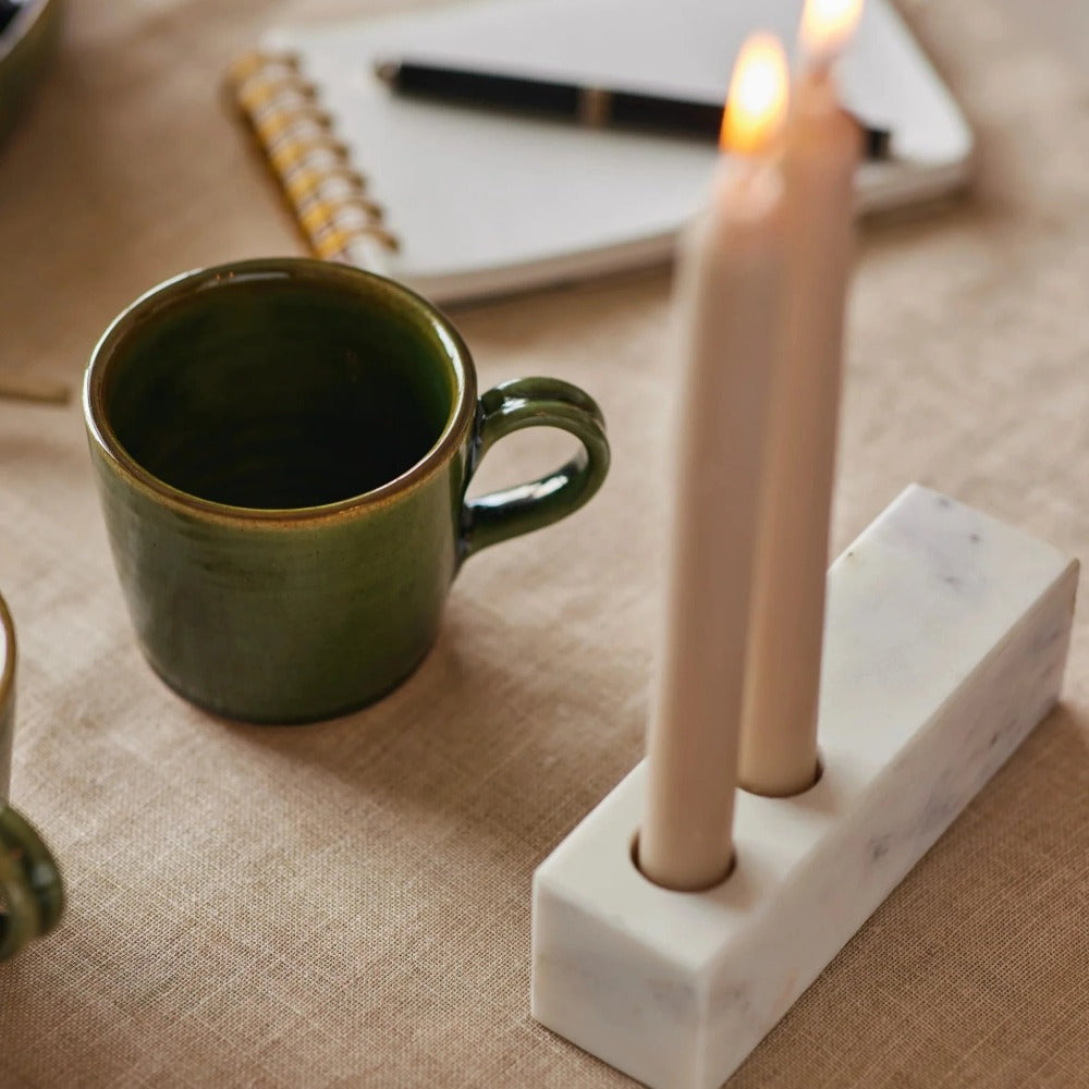 Marble Candle Holder - Thumbnail 2