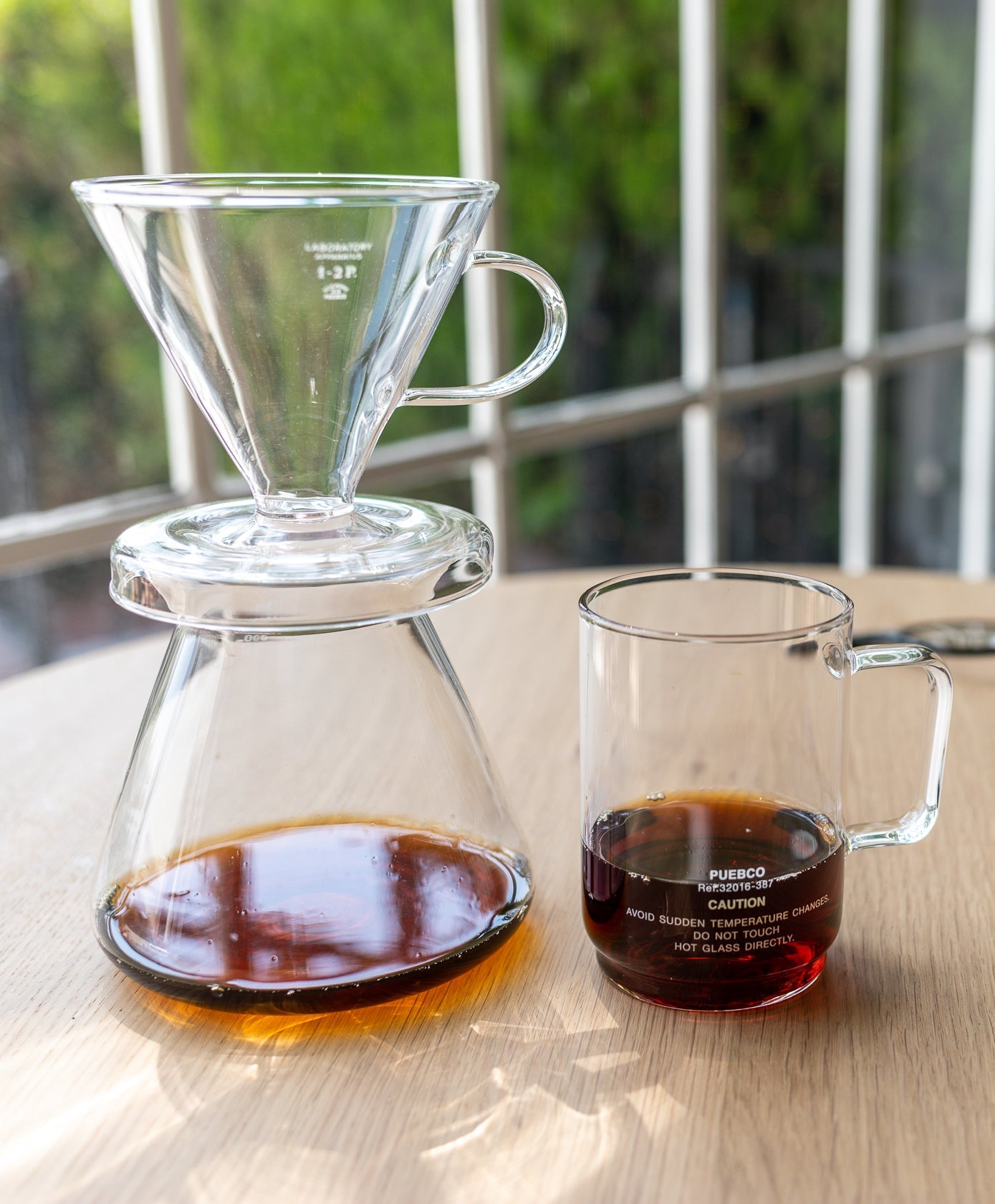 Glass Coffee Dripper Set 2